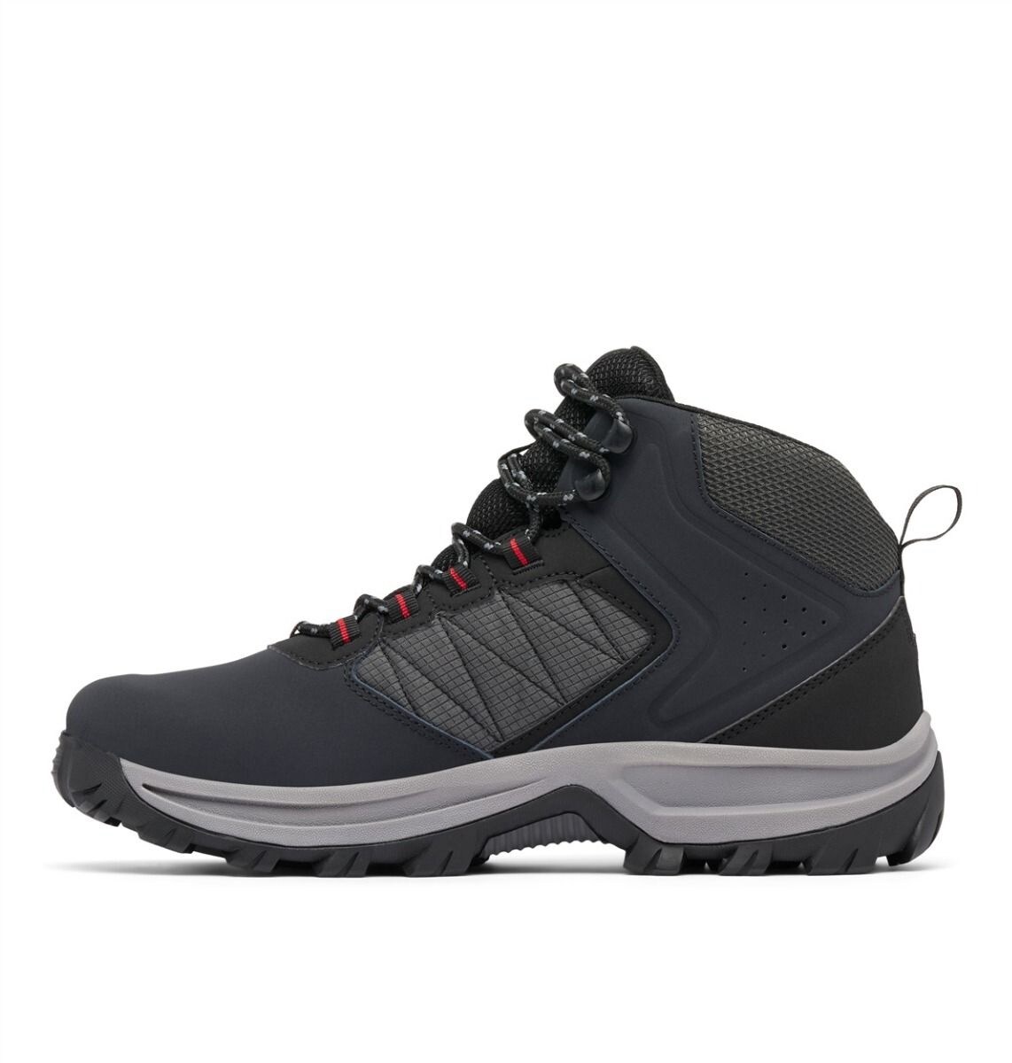 Columbia Transverse Hike Waterproof bakancs - Black/Mountain Red