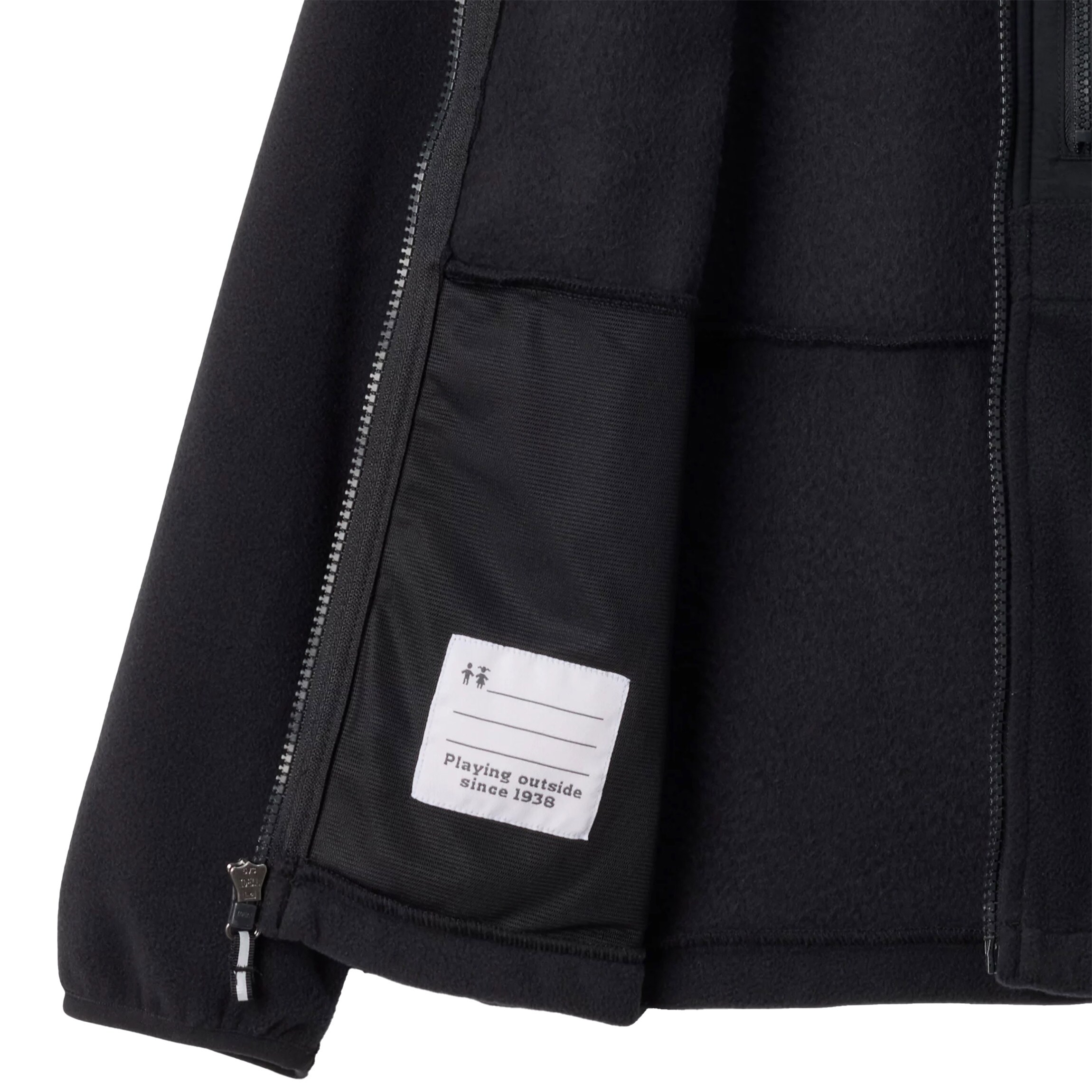 Columbia Youth Fast Trek IV Full Zip gyerek polár pulóver - Black