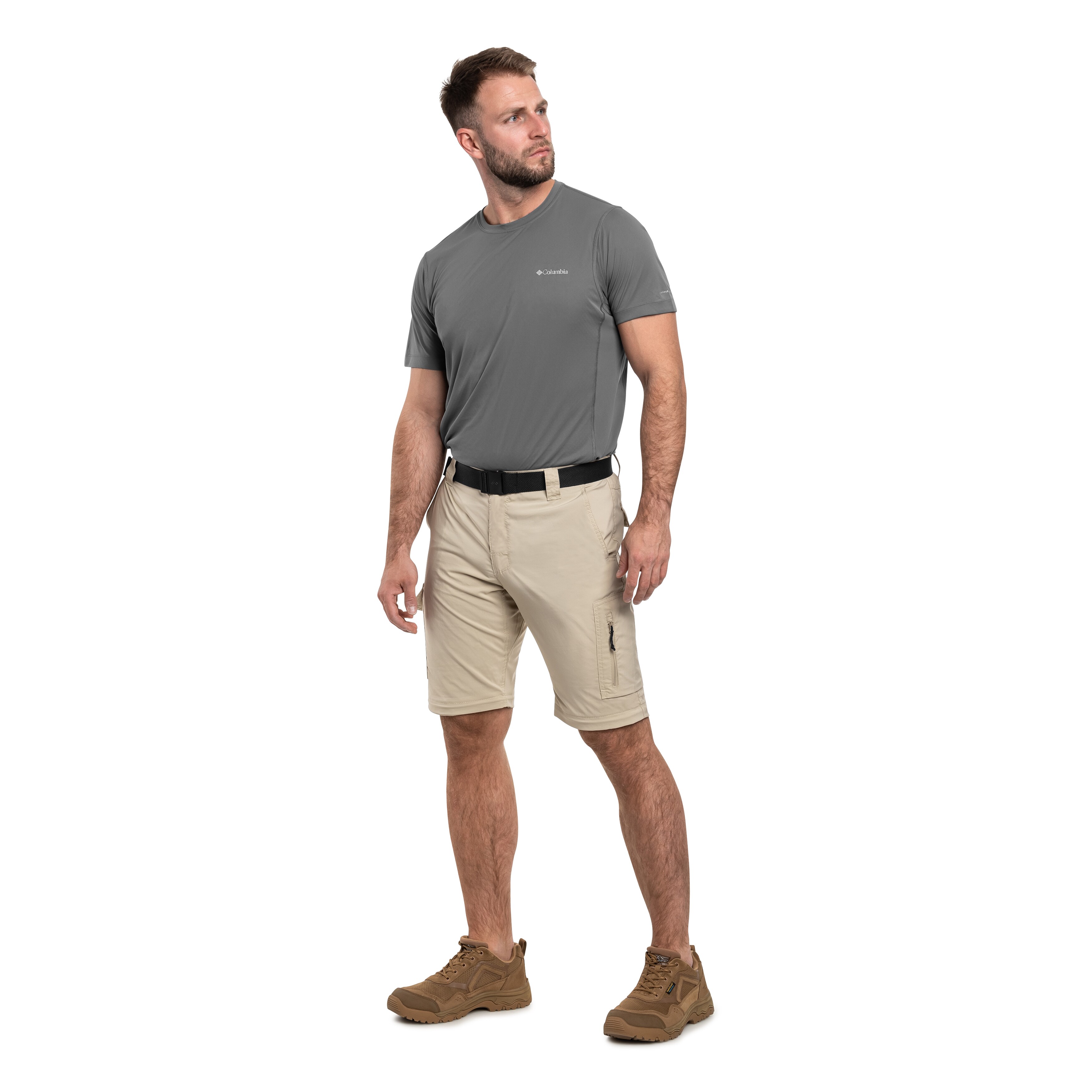 Columbia Silver Ridge Utility Convertible Pants nadrág - Ancient Fossil