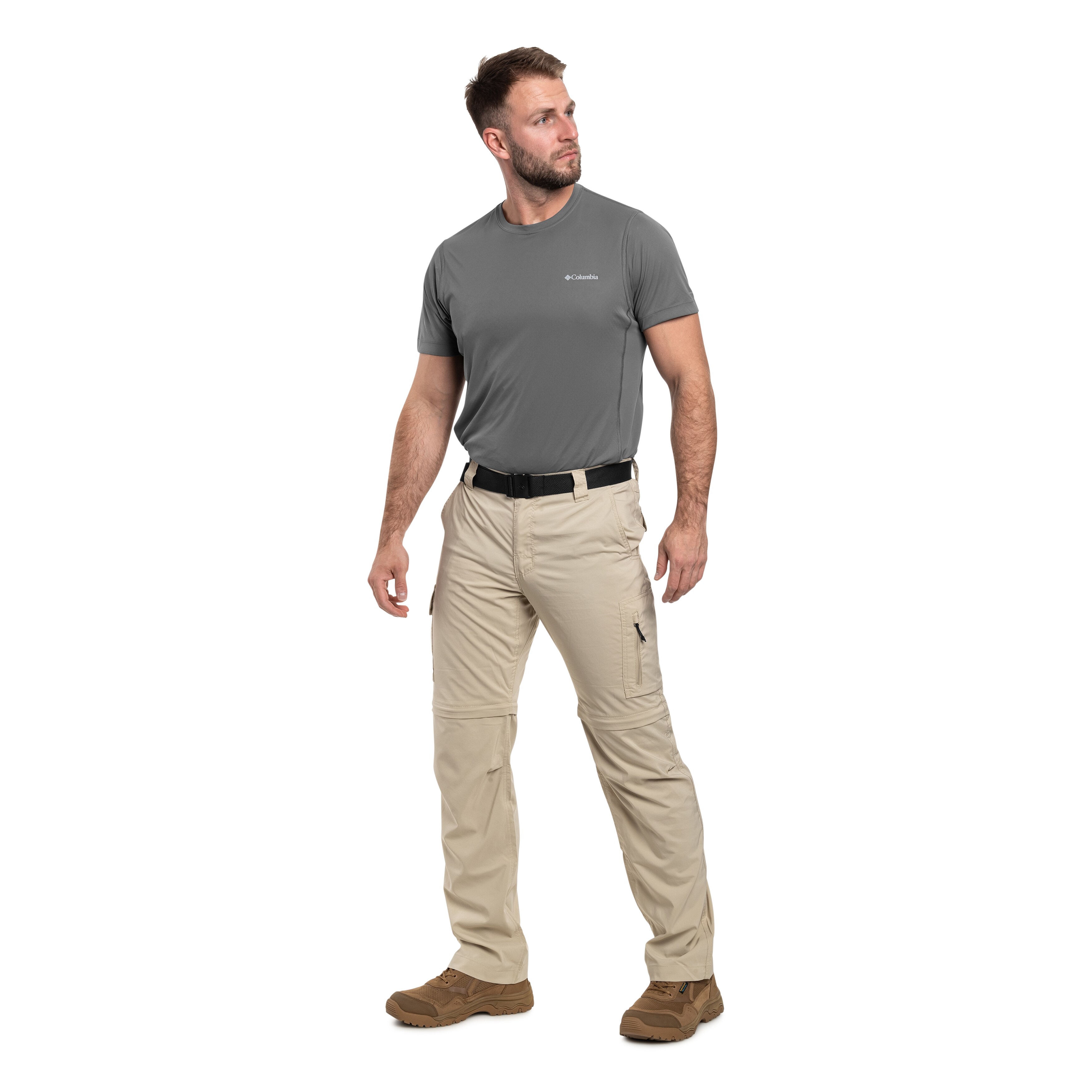 Columbia Silver Ridge Utility Convertible Pants nadrág - Ancient Fossil