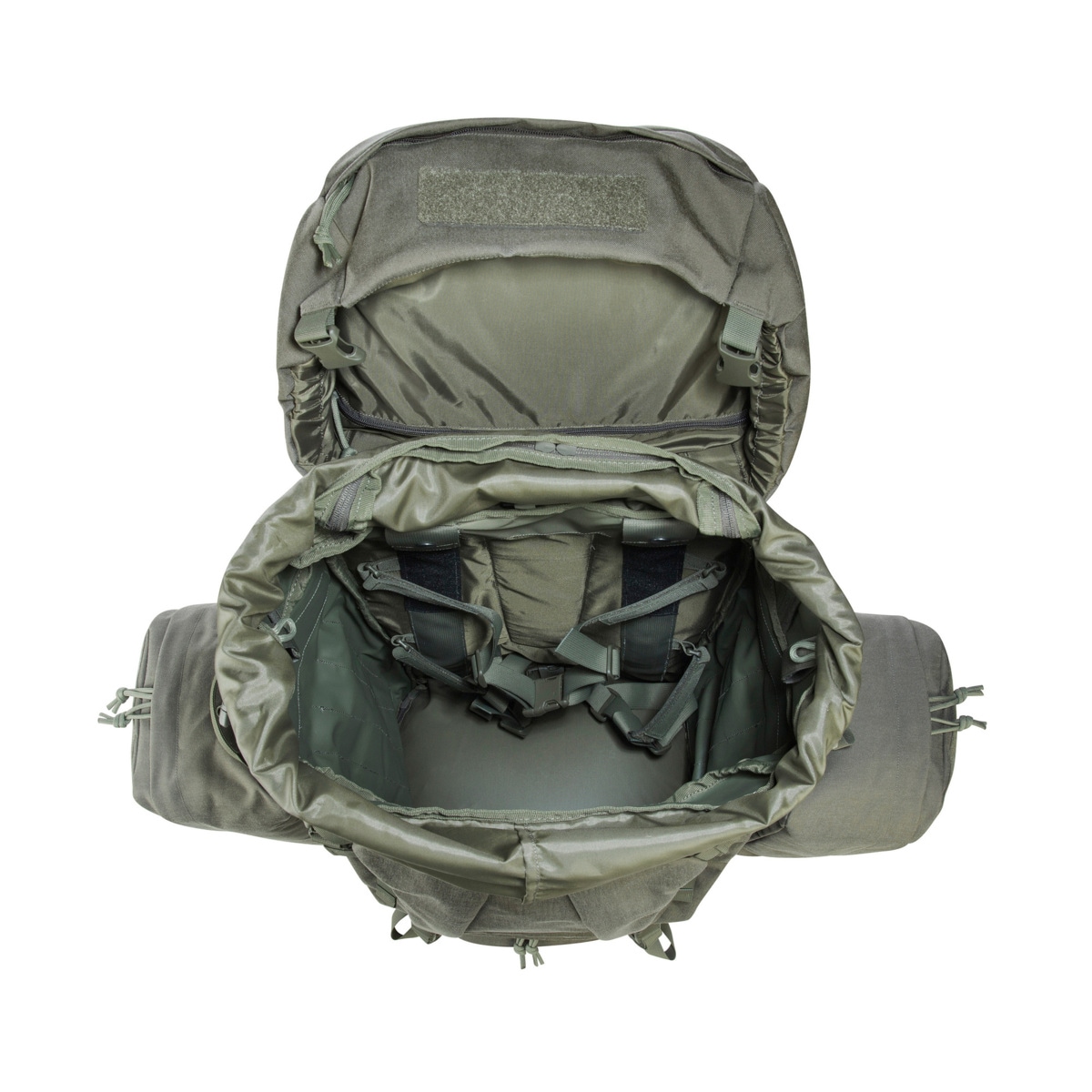 Tasmanian Tiger Mil Ops Pack IRR hátizsák 80+24 l - Stone Grey Olive