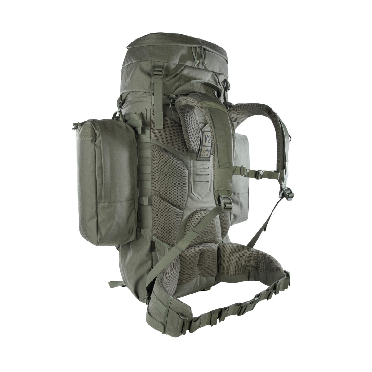 Tasmanian Tiger Mil Ops Pack IRR hátizsák 80+24 l - Stone Grey Olive