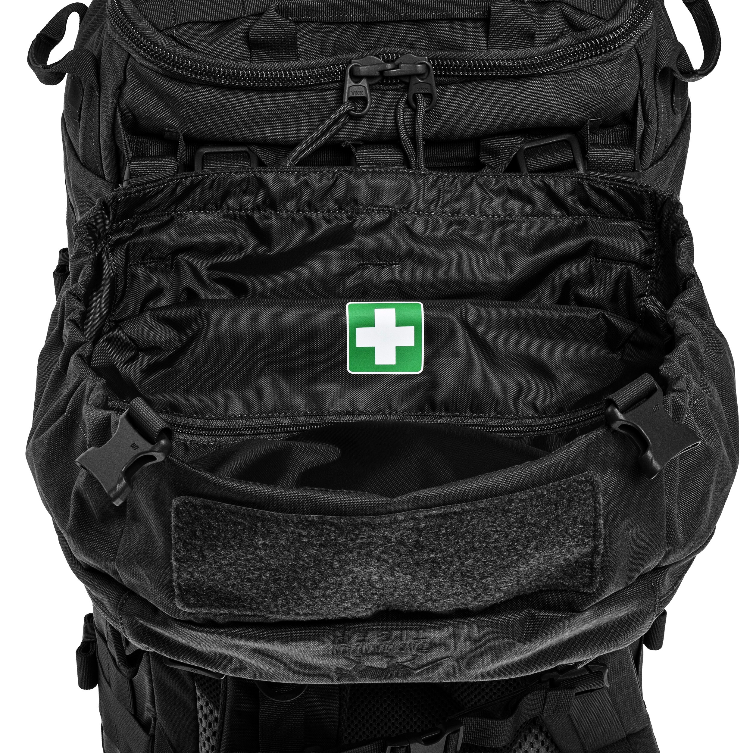 Tasmanian Tiger Medic Platoon Pack mentős hátizsák 57 l - Black