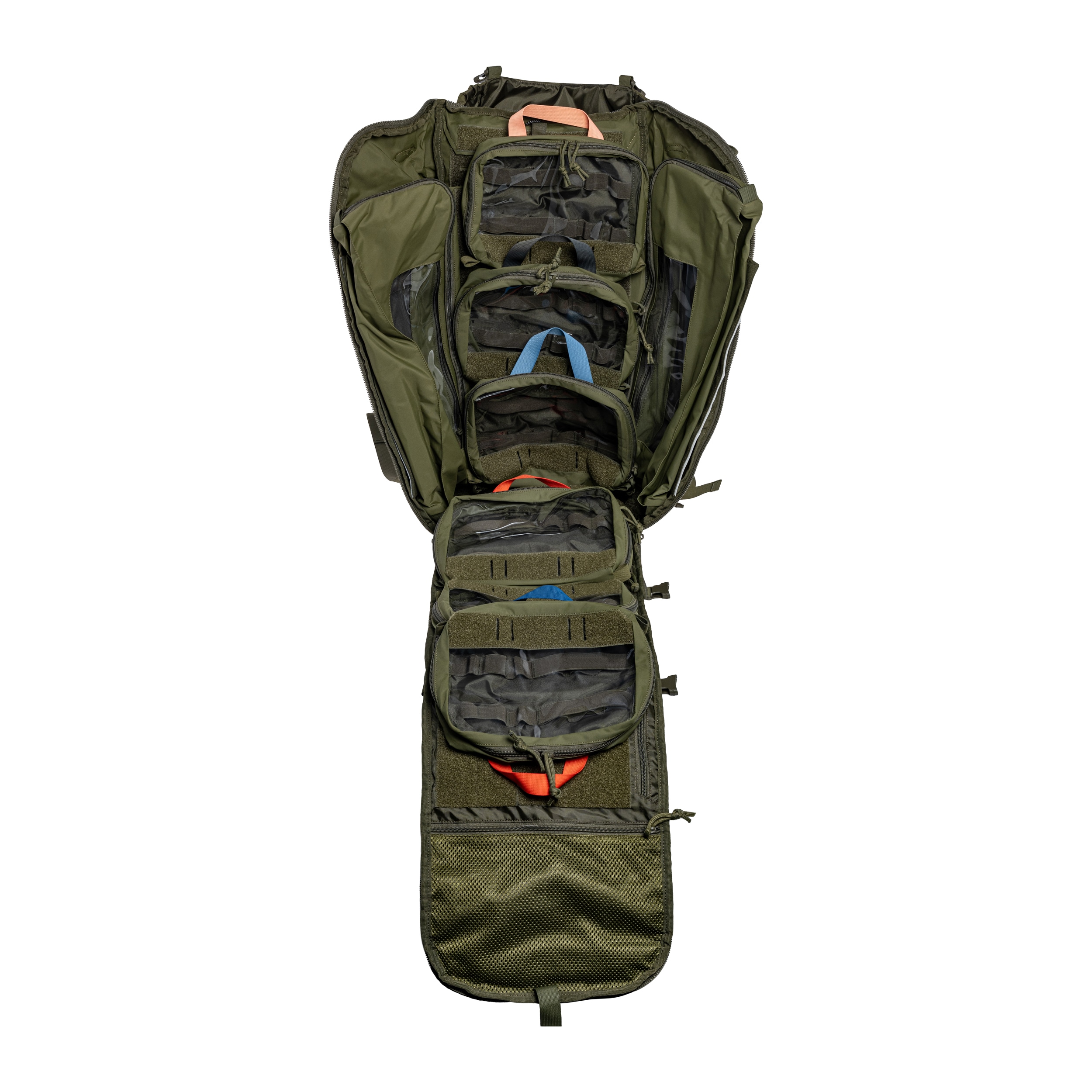 Tasmanian Tiger Medic Platoon Pack mentős hátizsák 57 l - Olive