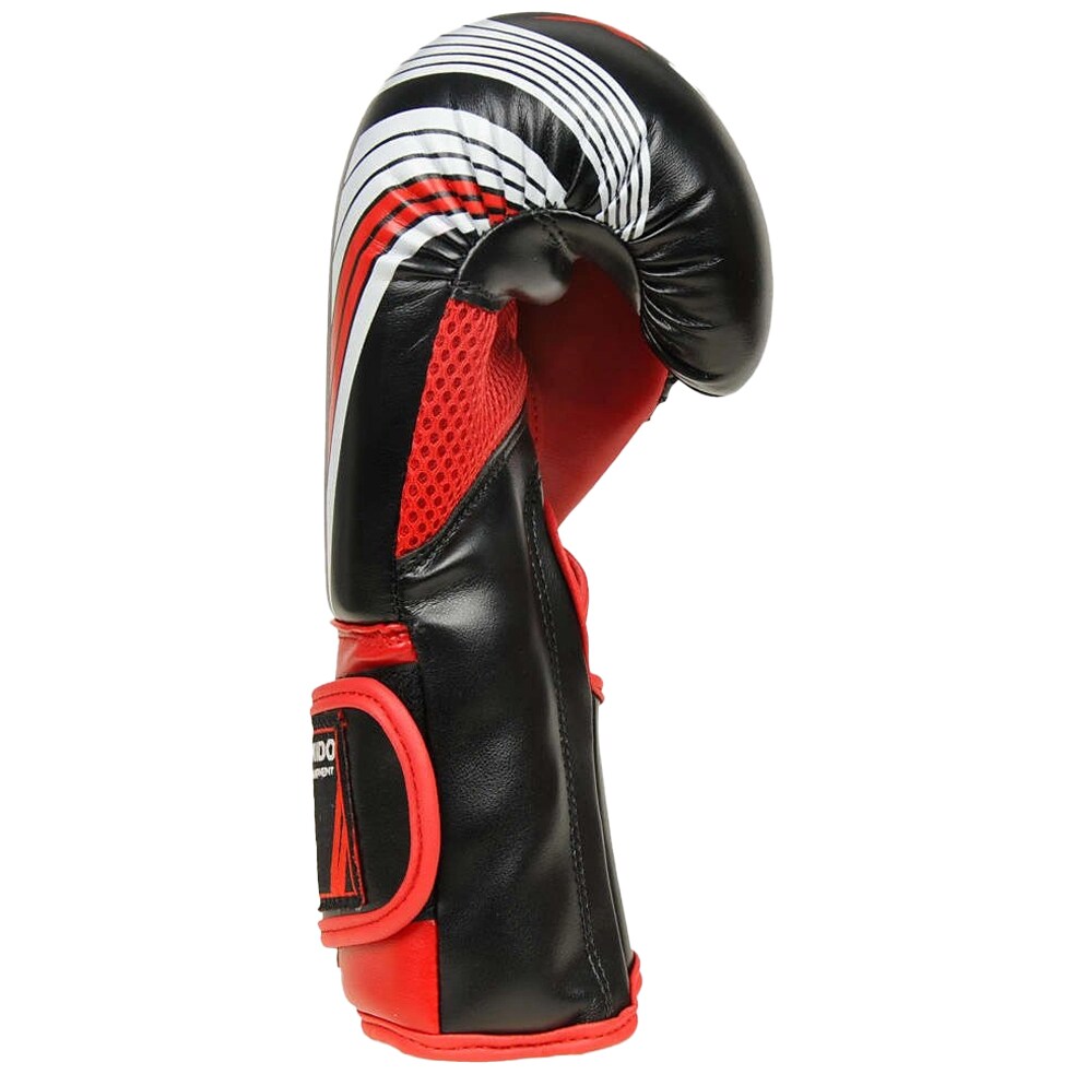 DBX Bushido ARB-407v2 6 oz gyerek boxkesztyű - Fekete/Piros