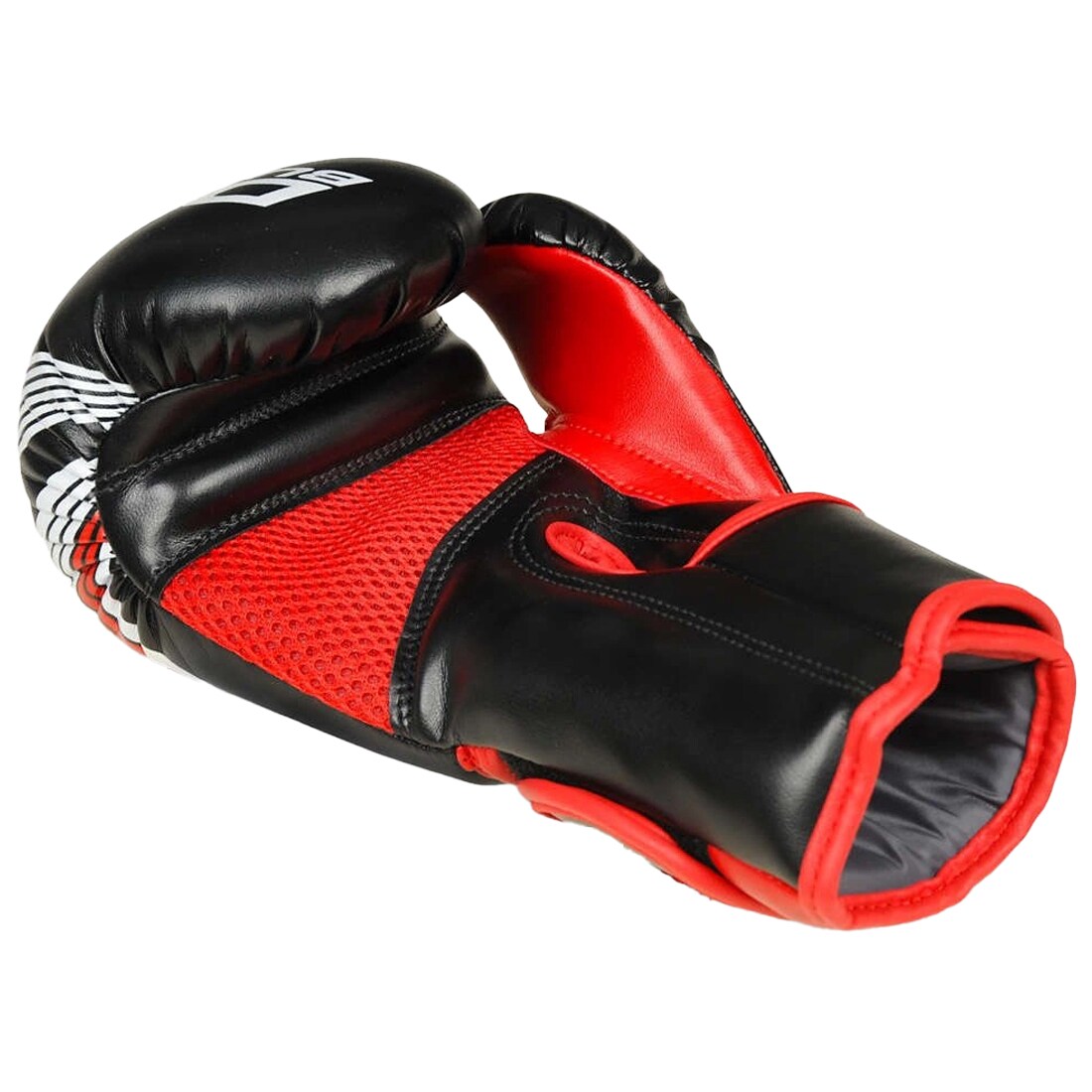 DBX Bushido ARB-407v2 6 oz gyerek boxkesztyű - Fekete/Piros