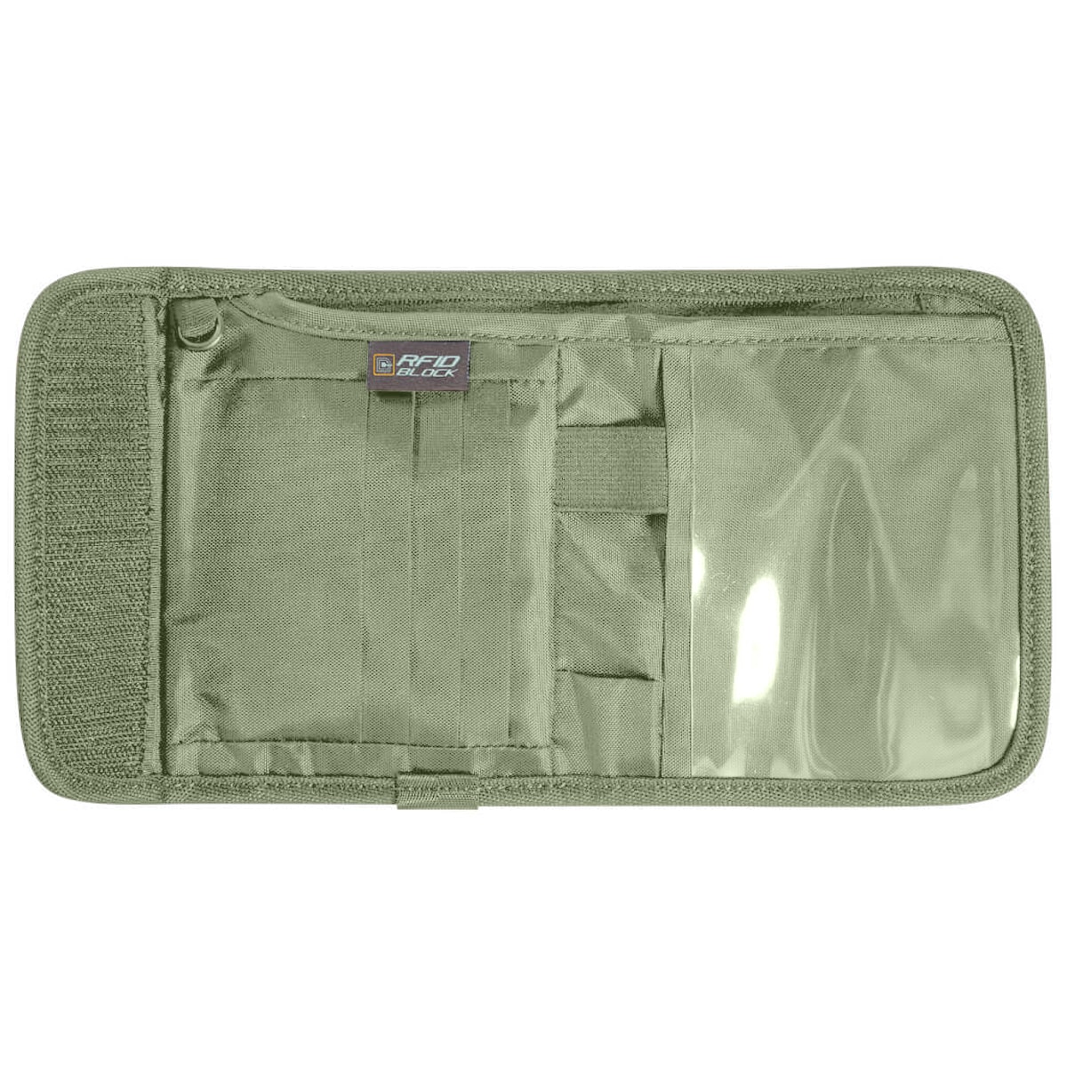 Tatonka Euro Wallet RFID Block pénztárca - Olive