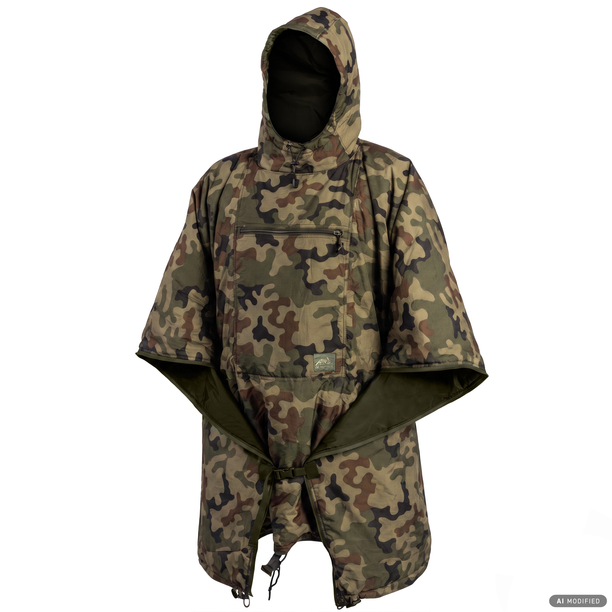 Helikon-Tex Swagman Roll Climashield Apex poncsó hálózsák funkcióval - wz.93 Pantera PL Woodland