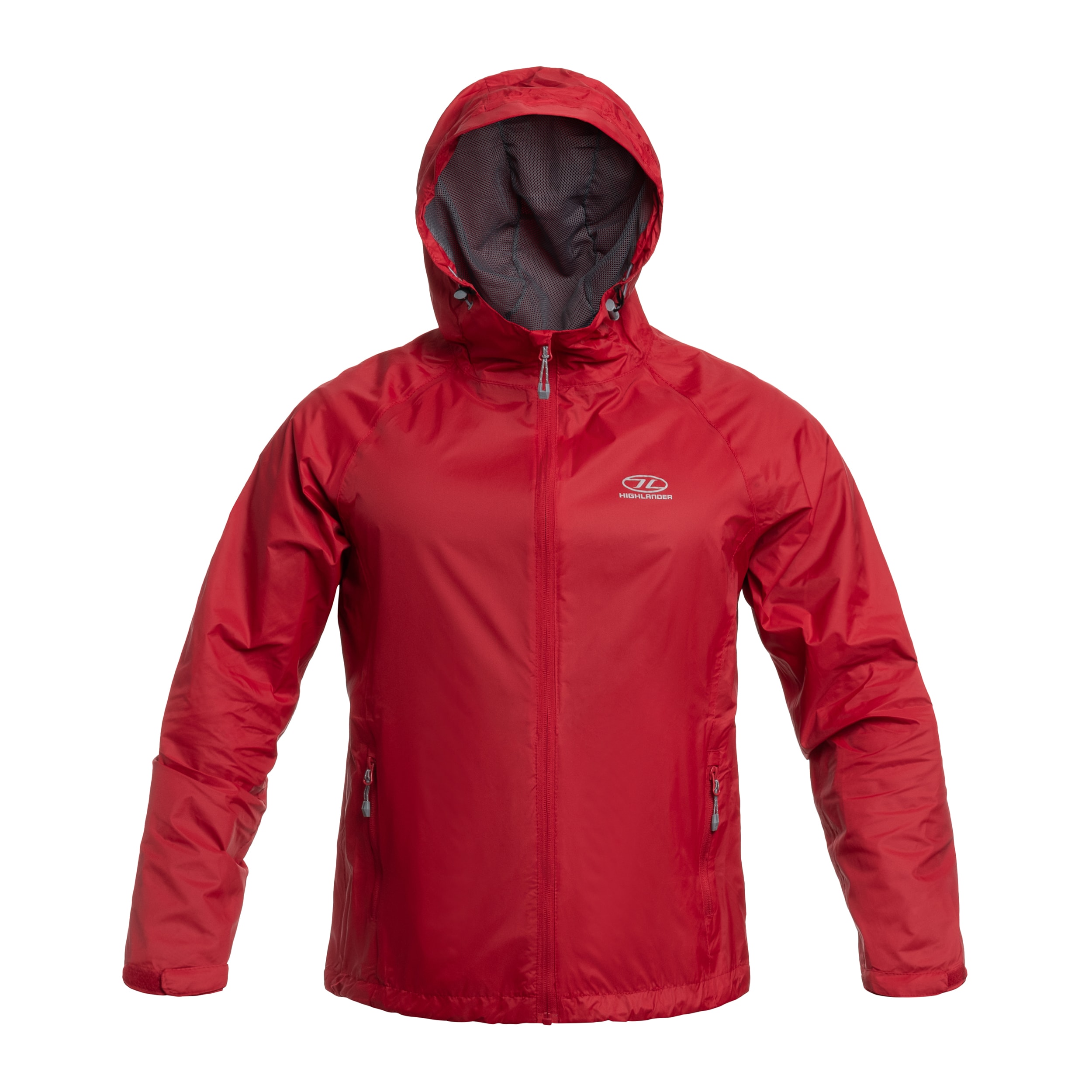 Highlander Outdoor Stow & Go Pack Away kabát - Red