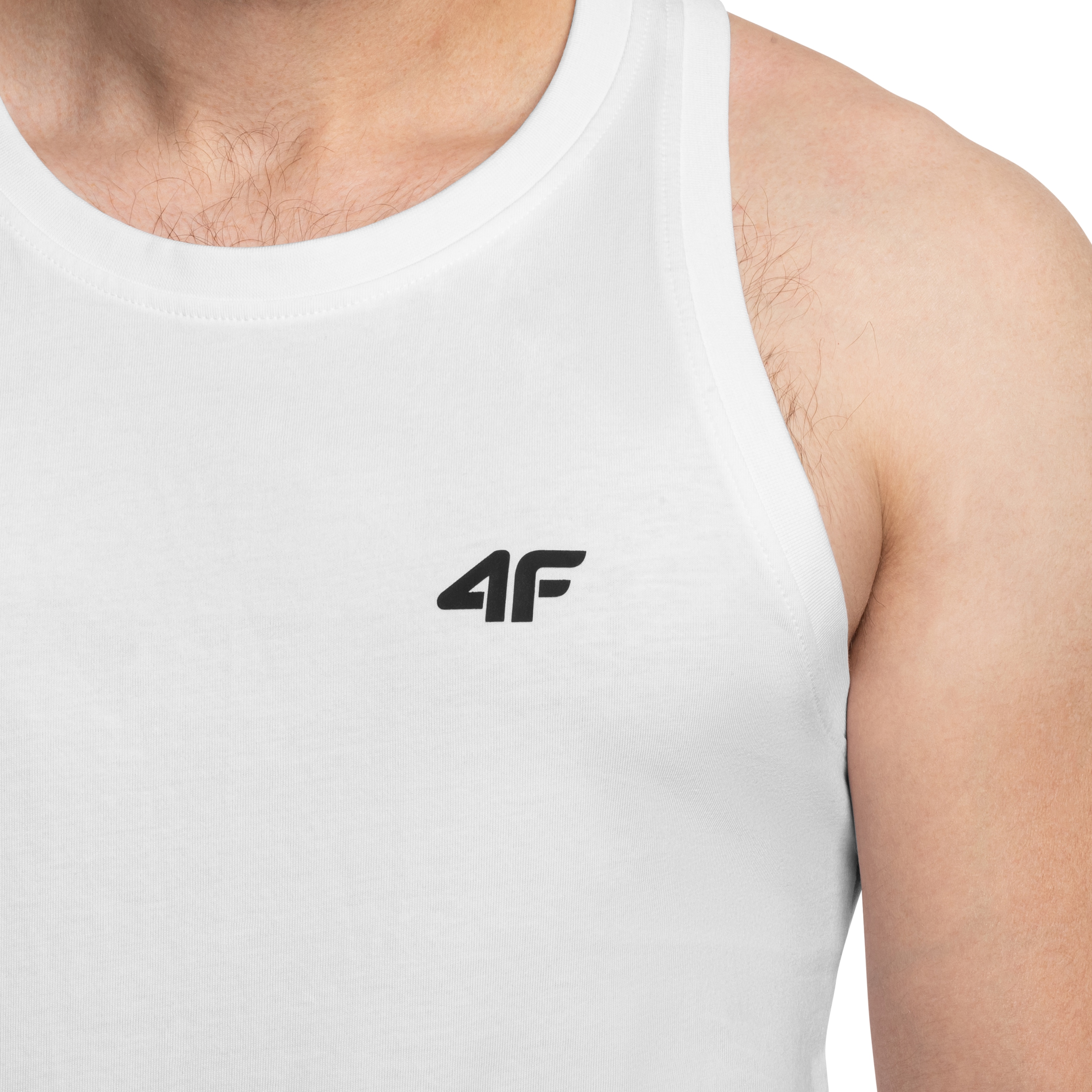 4F M126 Tank Top ujjatlan póló - Fehér