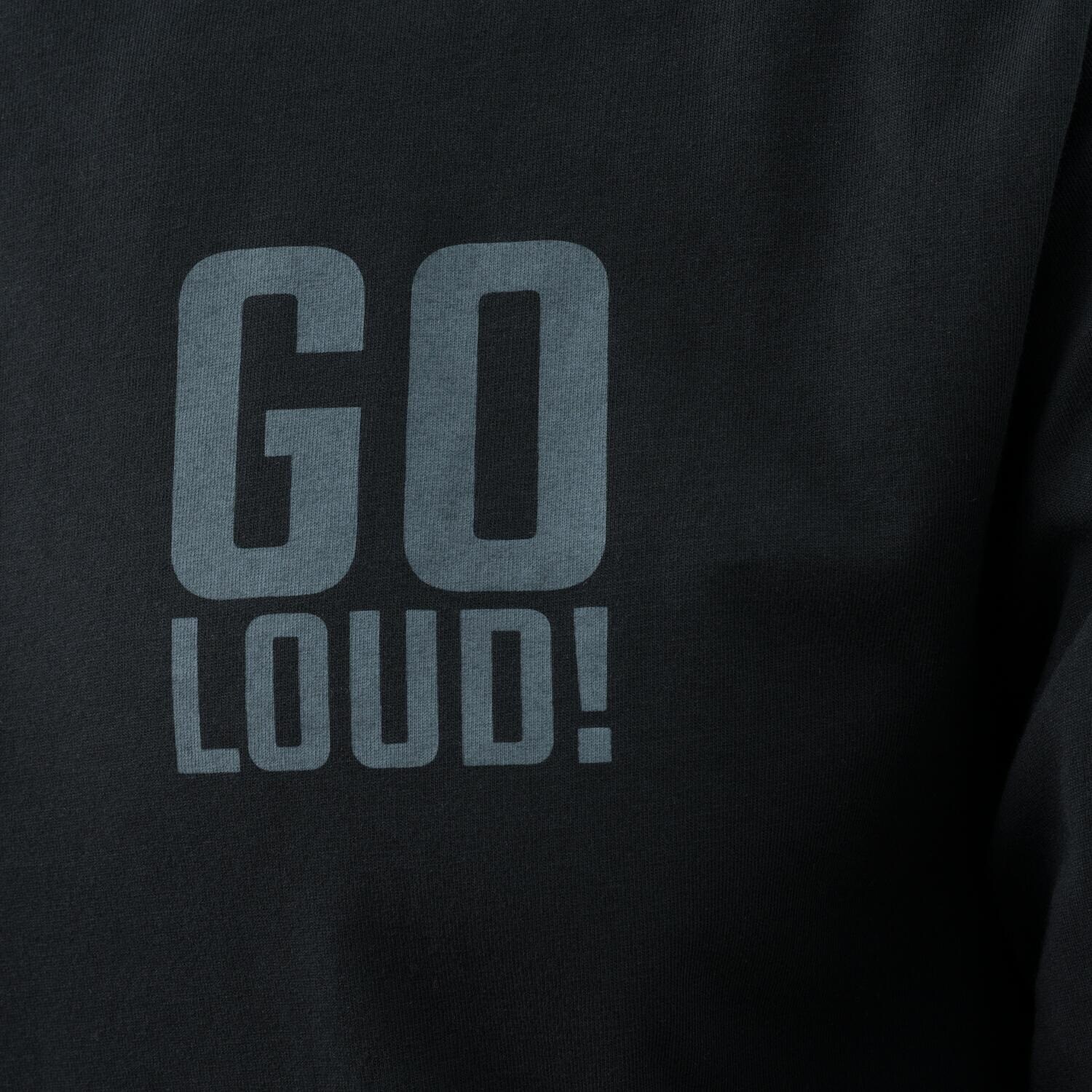 Direct Action Longsleeve No Loud! hosszú ujjú póló - Black