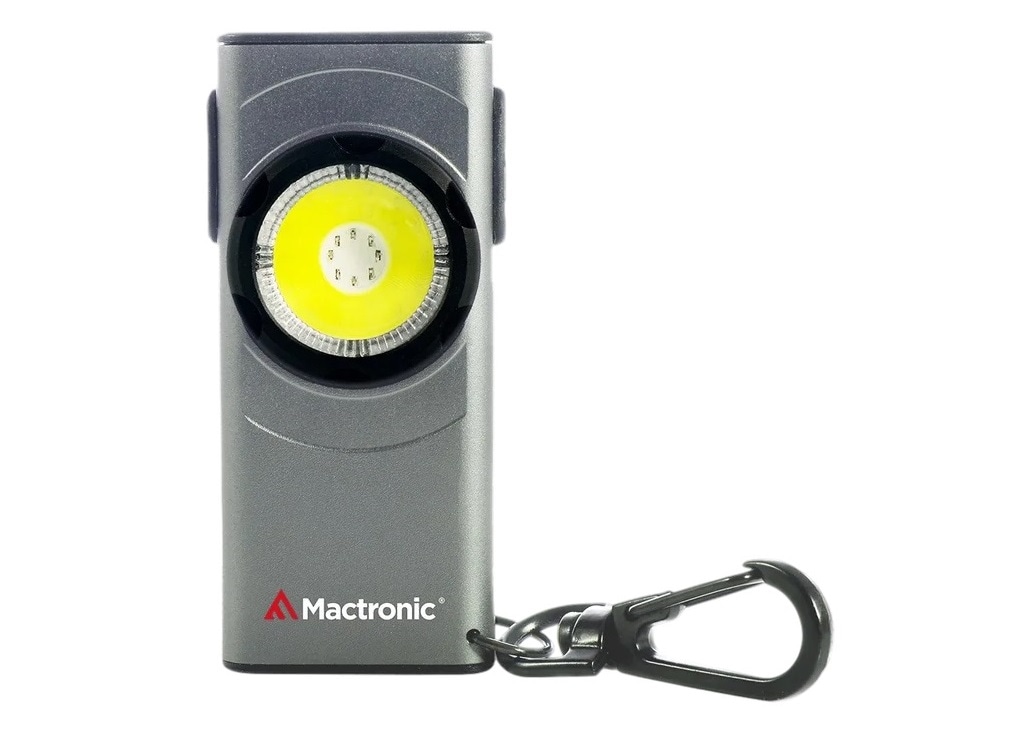 Mactronic Flagger kulcstartós zseblámpa Nano Grey - 500 lumen