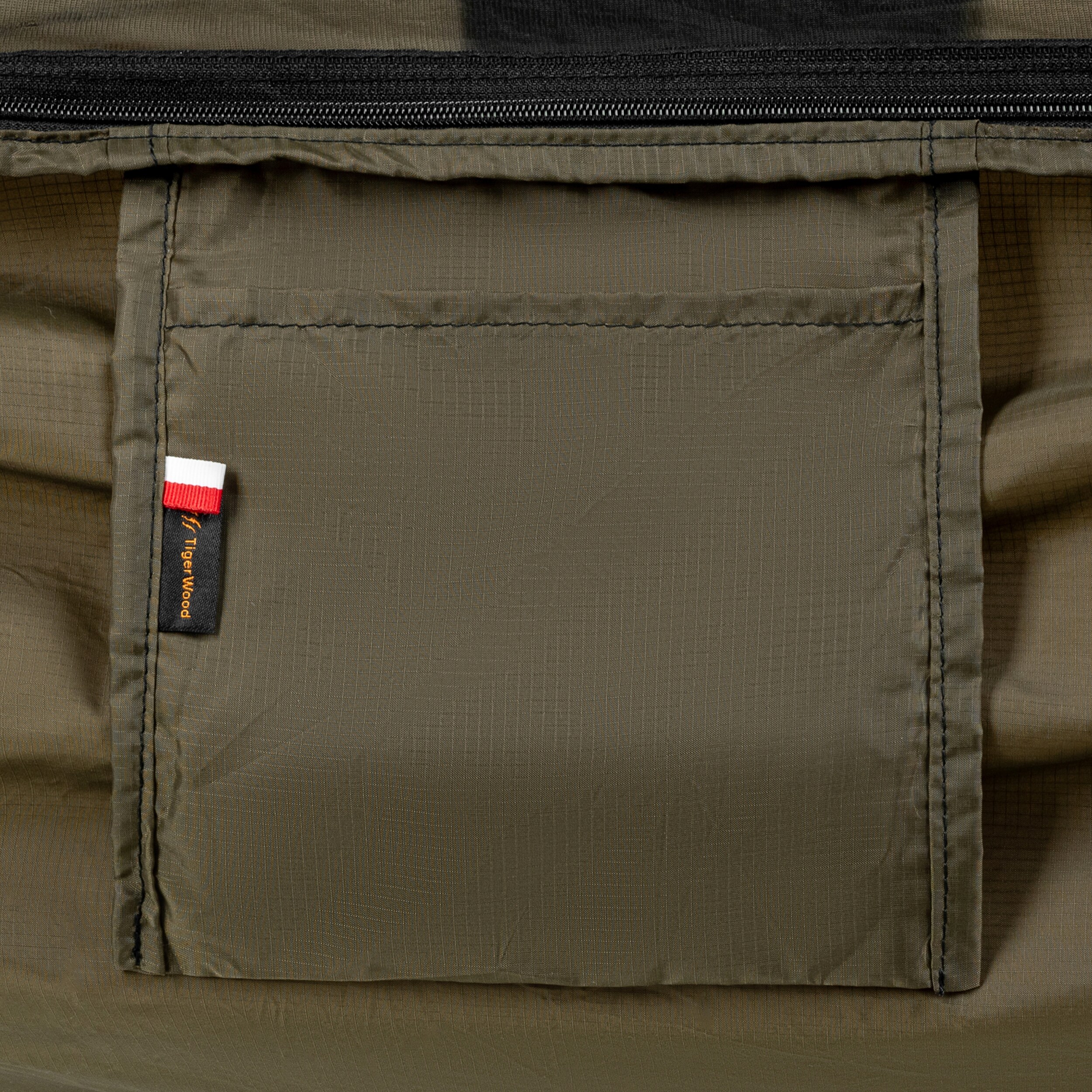 TigerWood Szitakötő V2 Long Pocket ultrakönnyű függőágy szúnyoghálóval - Khaki