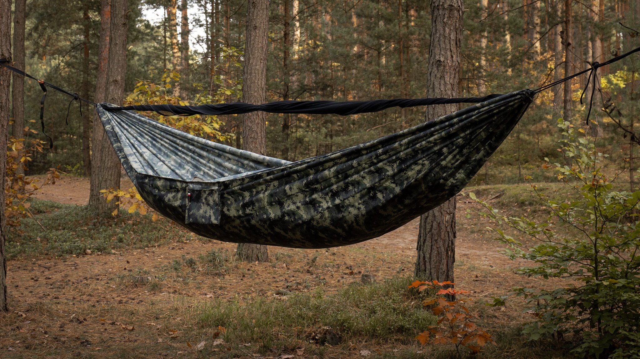 TigerWood Szitakötő V1 Double Zip függőágy szúnyoghálóval - Camo