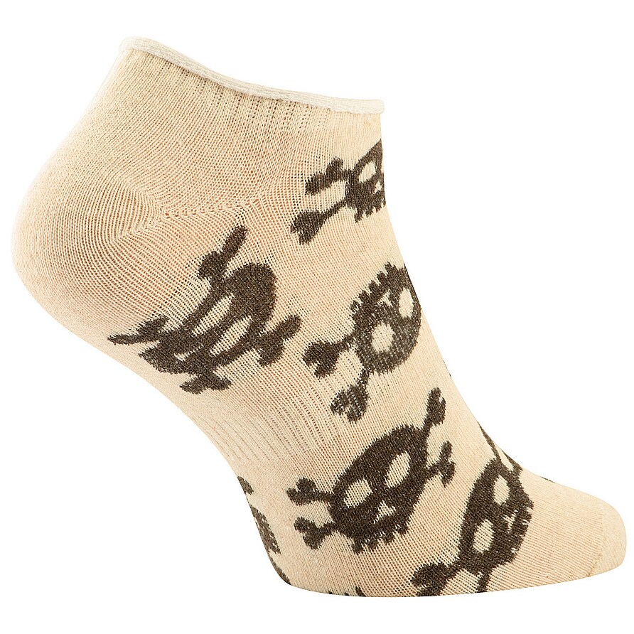 M-Tac Pirate Skull zokni Sand - 3 pár