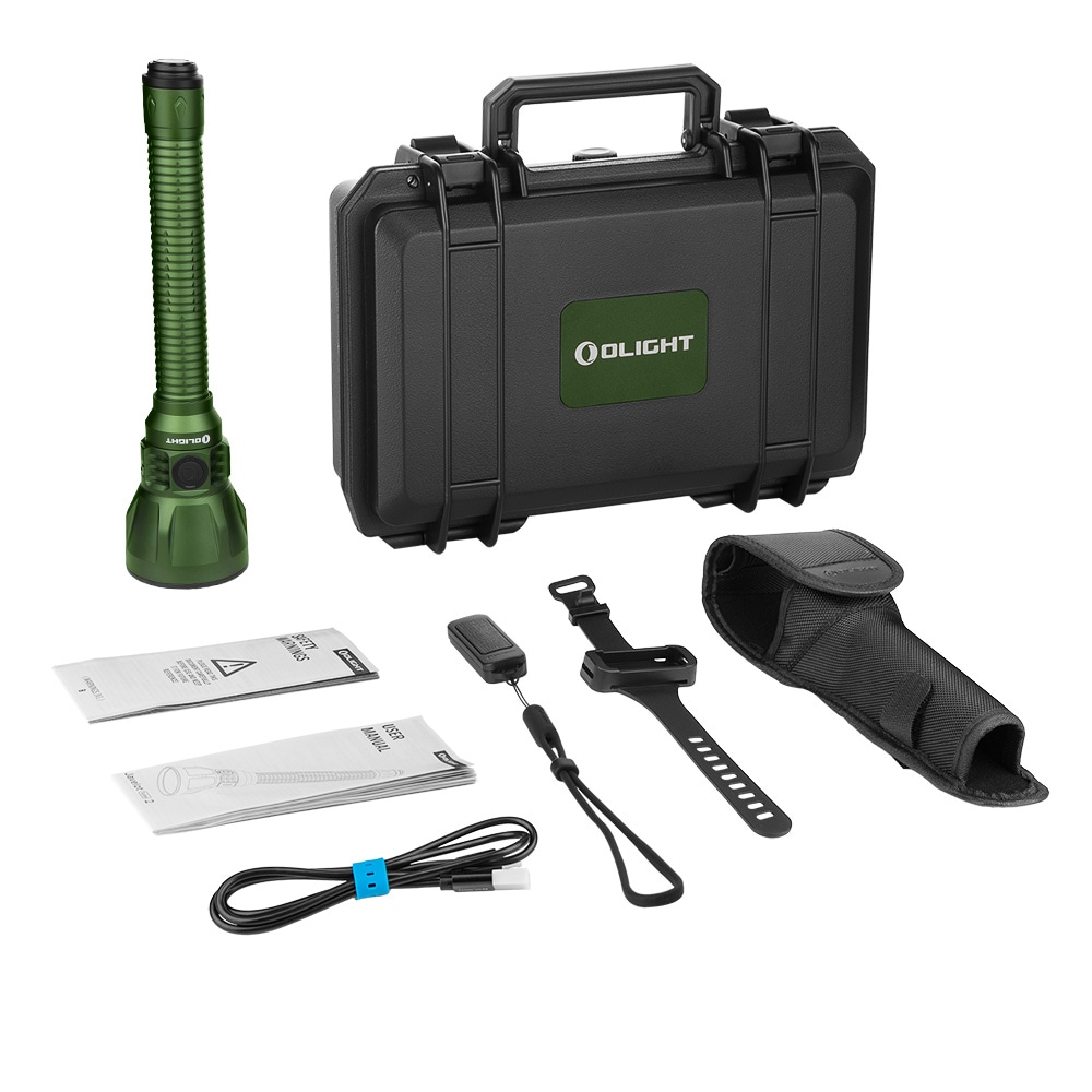 Olight Javelot Turbo 2 taktikai keresőlámpa OD Green - 1800 lumen