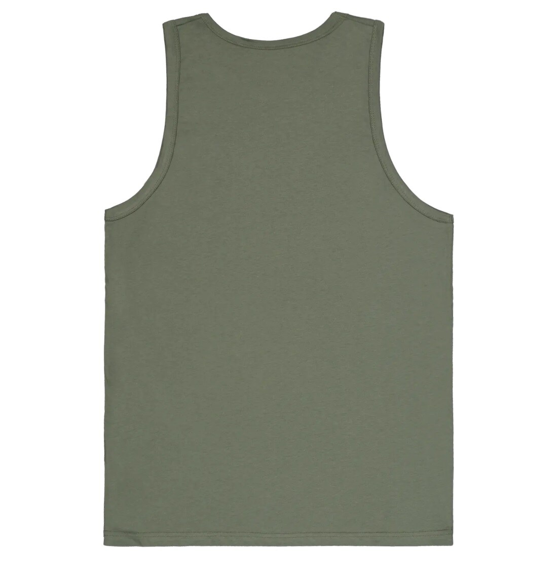 Alpha Industries Small Logo Tank Top ujjatlan póló - Dark Olive