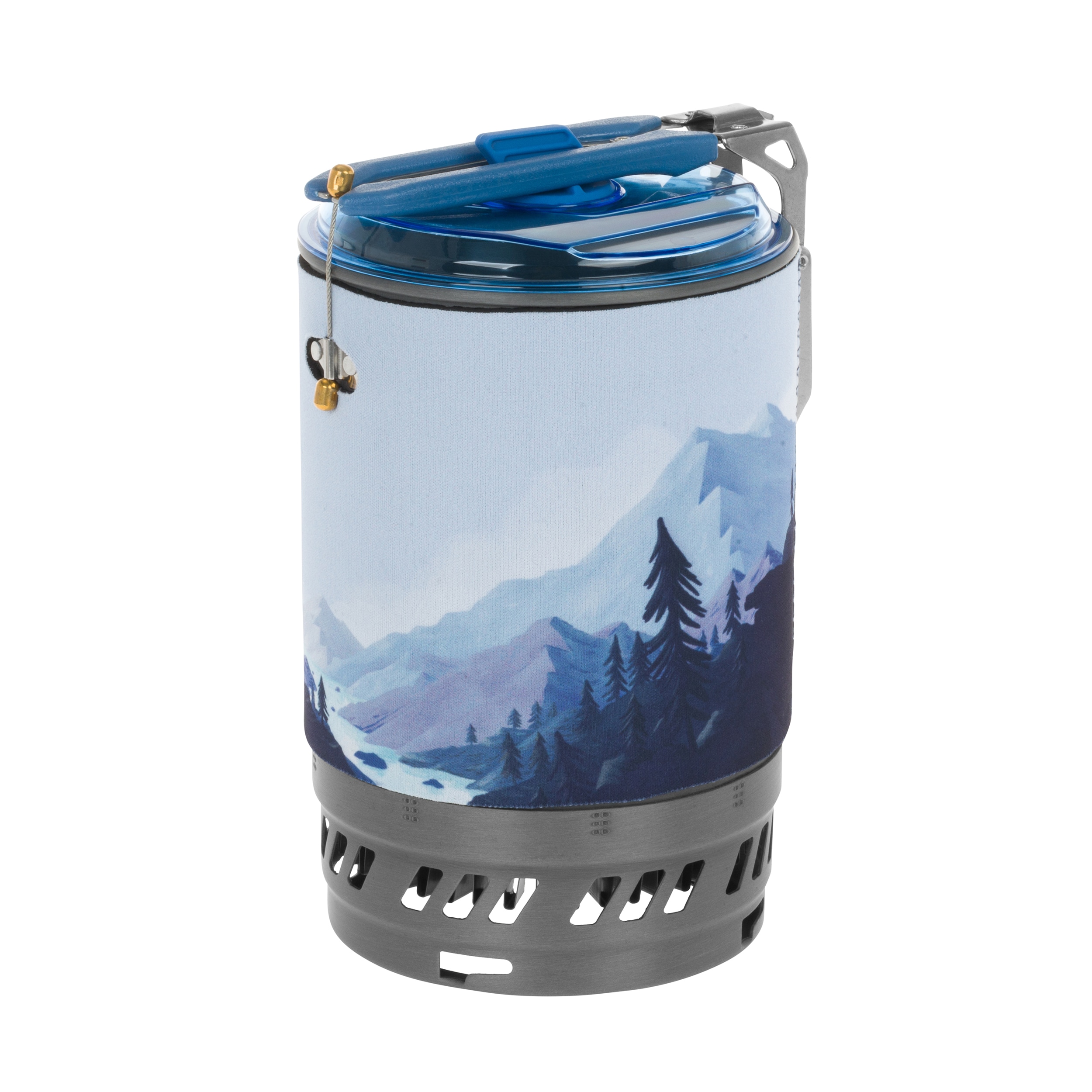 Fire Maple FMS-X5 Polaris Cooking System kempingtűzhely főzőedénnyel - Blue