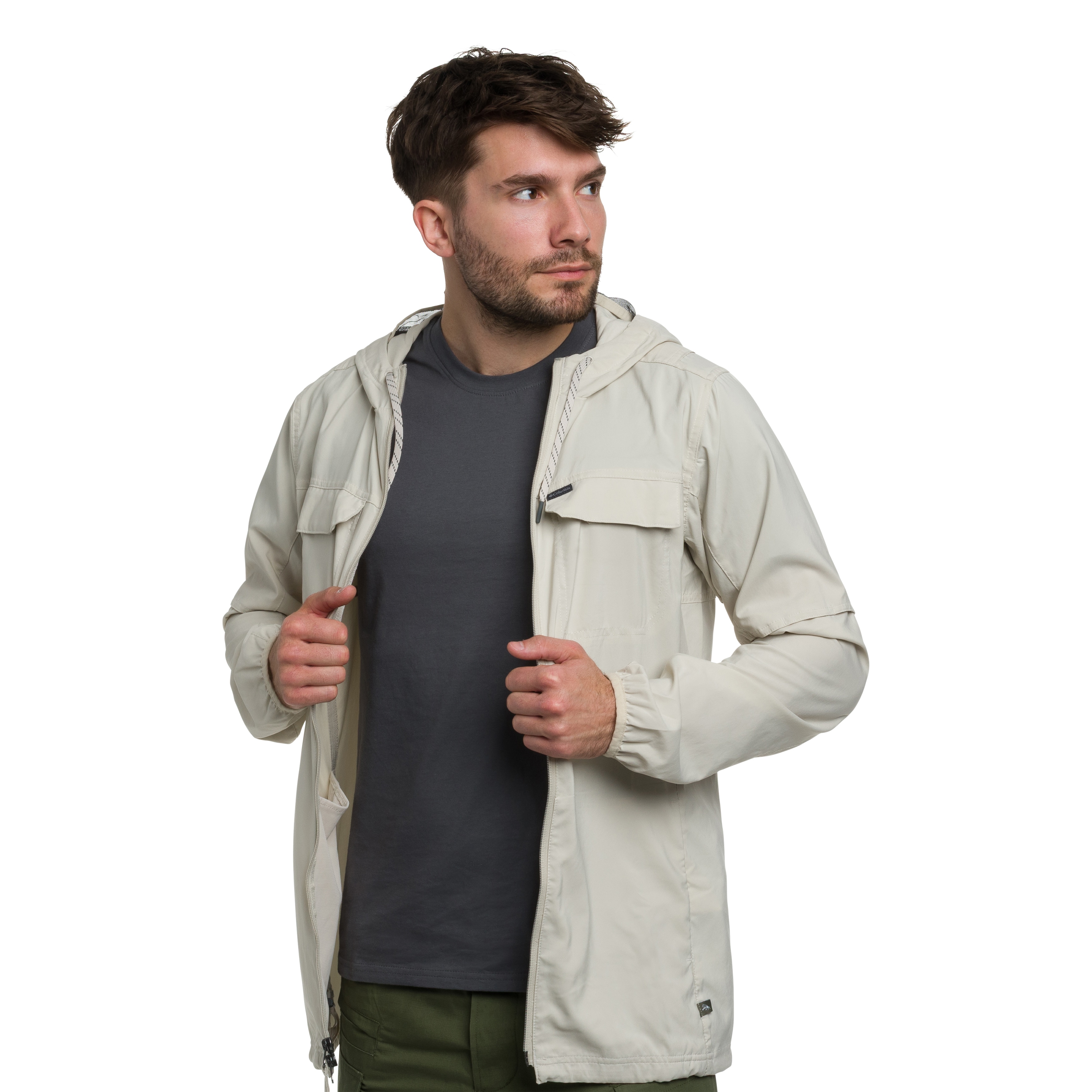 Columbia Sportswear - Skien Valley Hooded Insect Shield Jacke kabát - Dark Stone