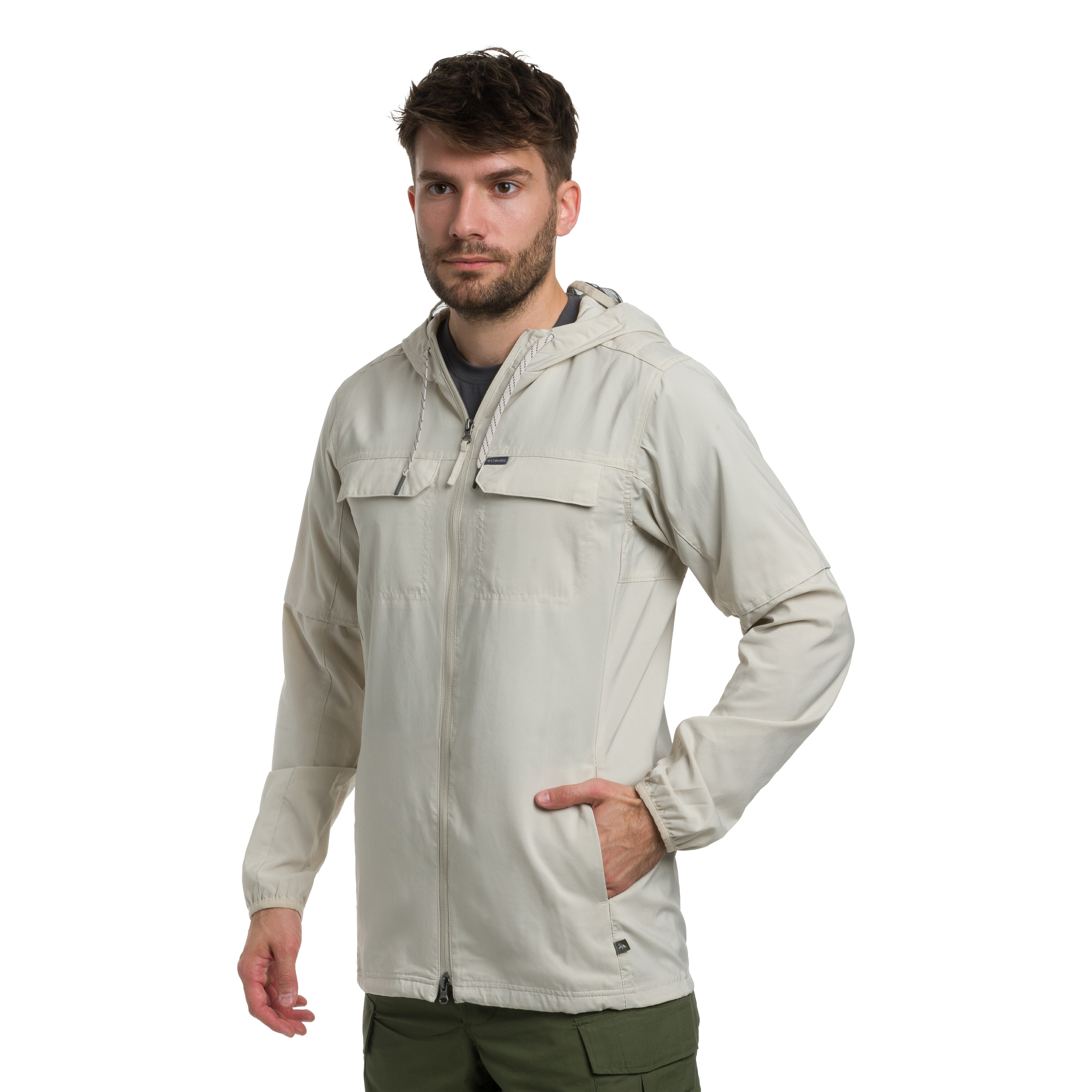 Columbia Sportswear - Skien Valley Hooded Insect Shield Jacke kabát - Dark Stone