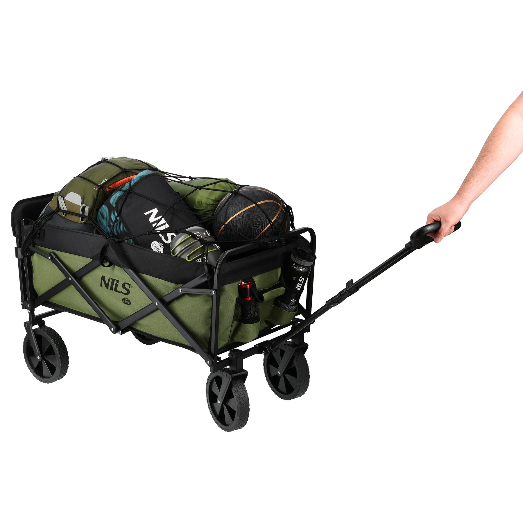 Nils Camp NC2602 szállítókocsi 150L - Zöld