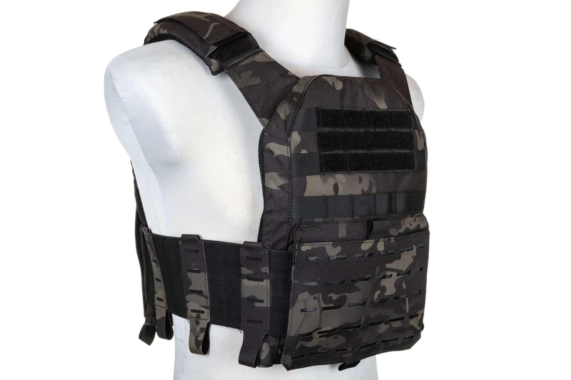 Specna Arms Tactical Advanced Vest Plate Carrier taktikai mellény - MultiCam Black