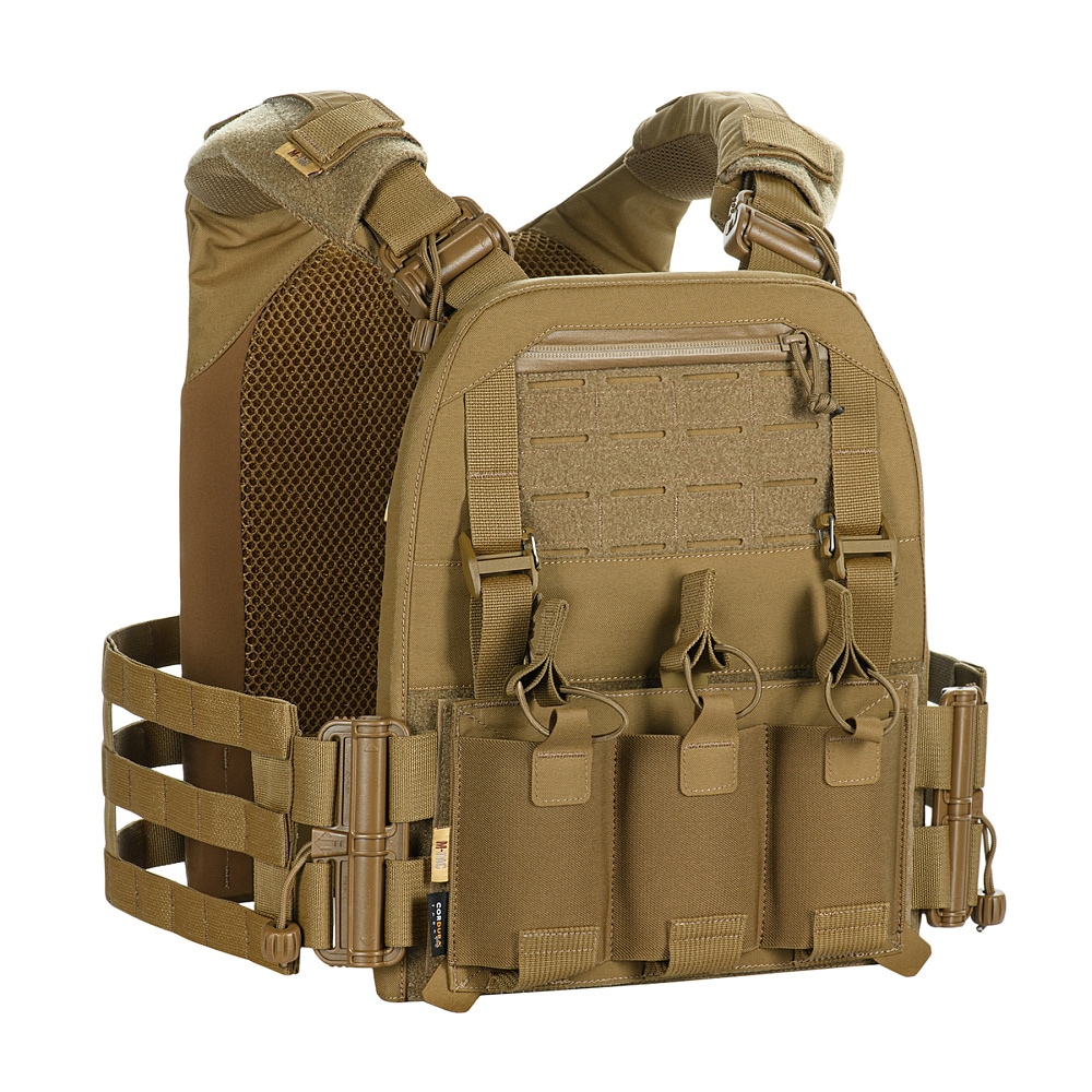 M-Tac Plate Carrier Cuirass Fast Elite Large taktikai mellény - Coyote