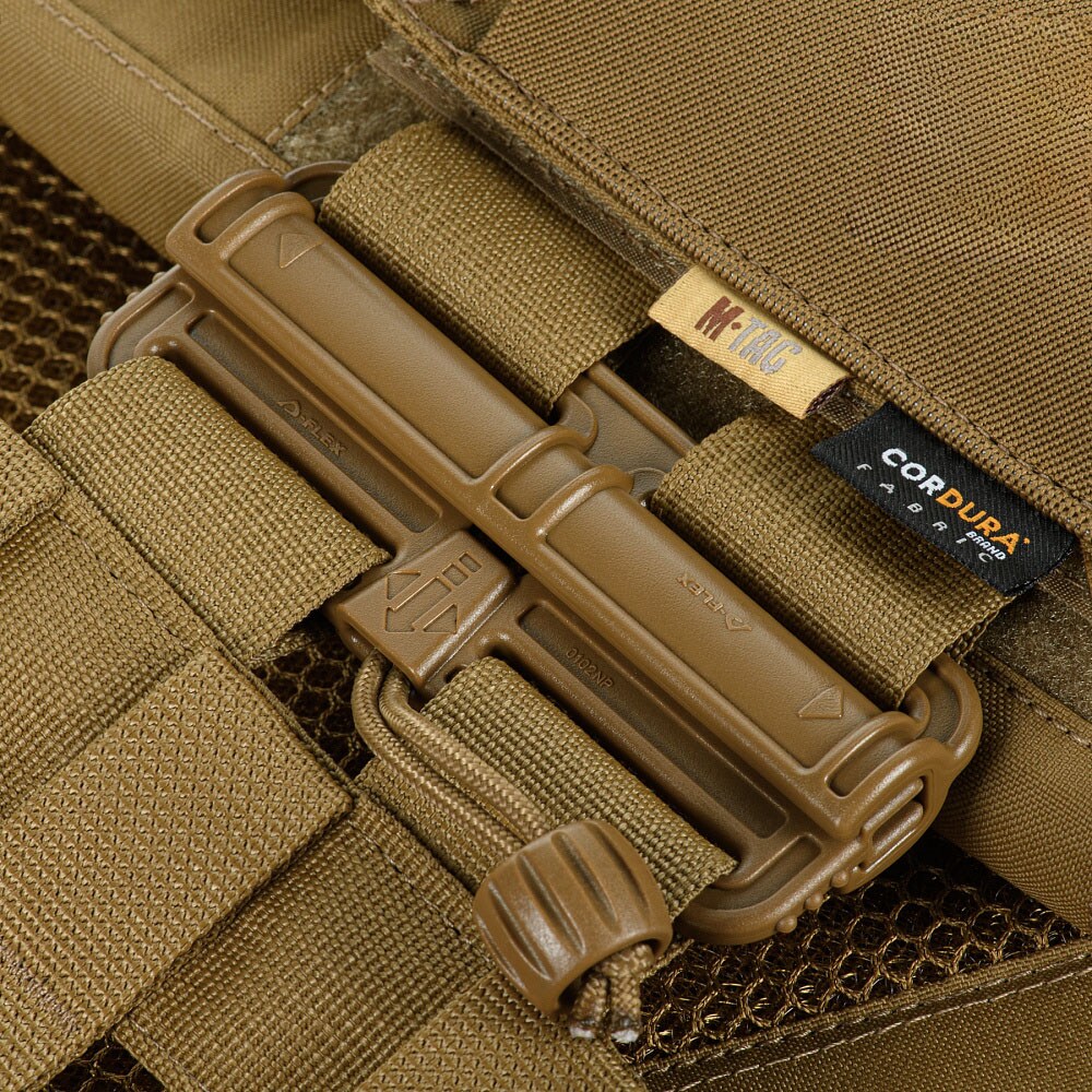 M-Tac Plate Carrier Cuirass Fast Elite Large taktikai mellény - Coyote