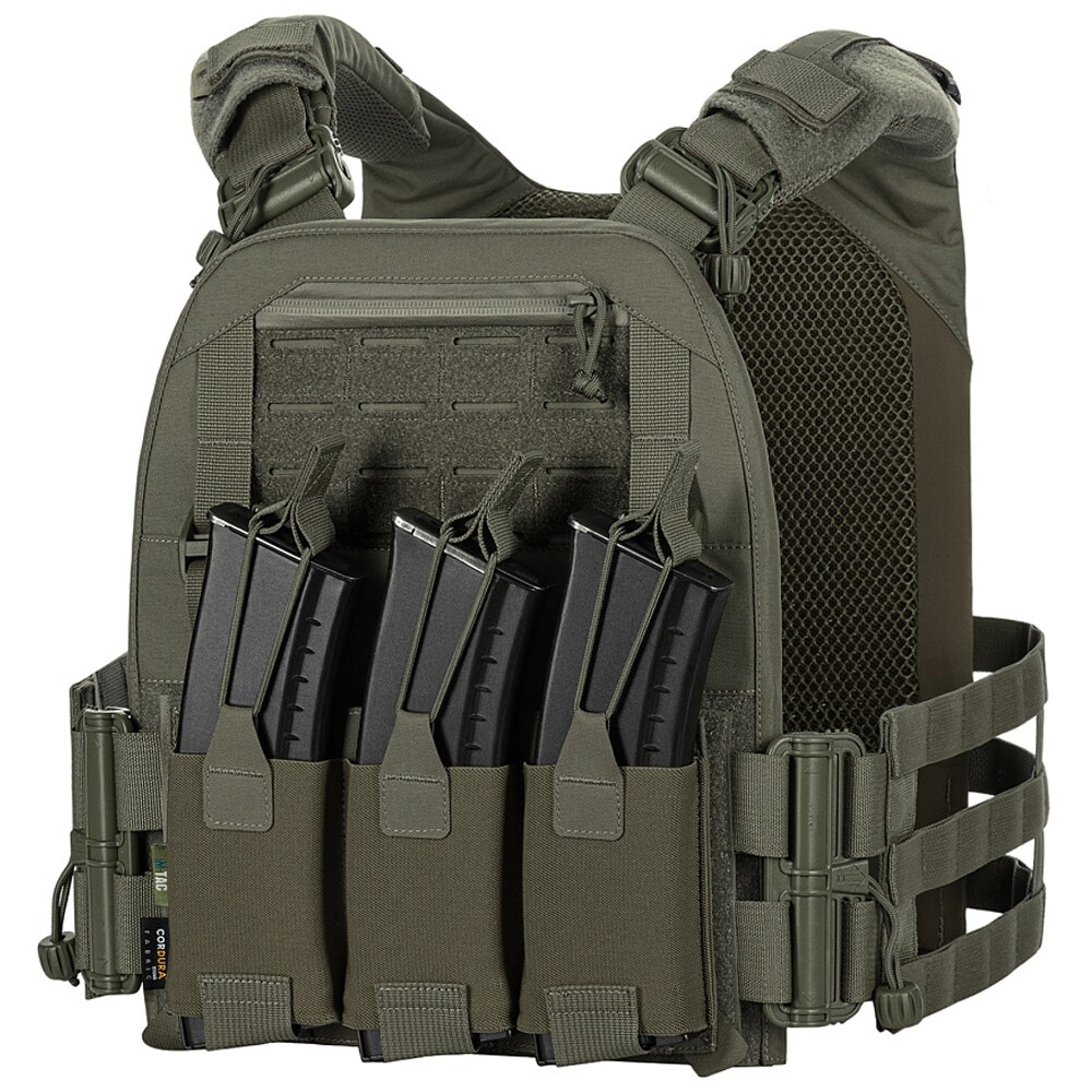 M-Tac Plate Carrier Cuirass Fast Elite Large taktikai mellény - Ranger Green