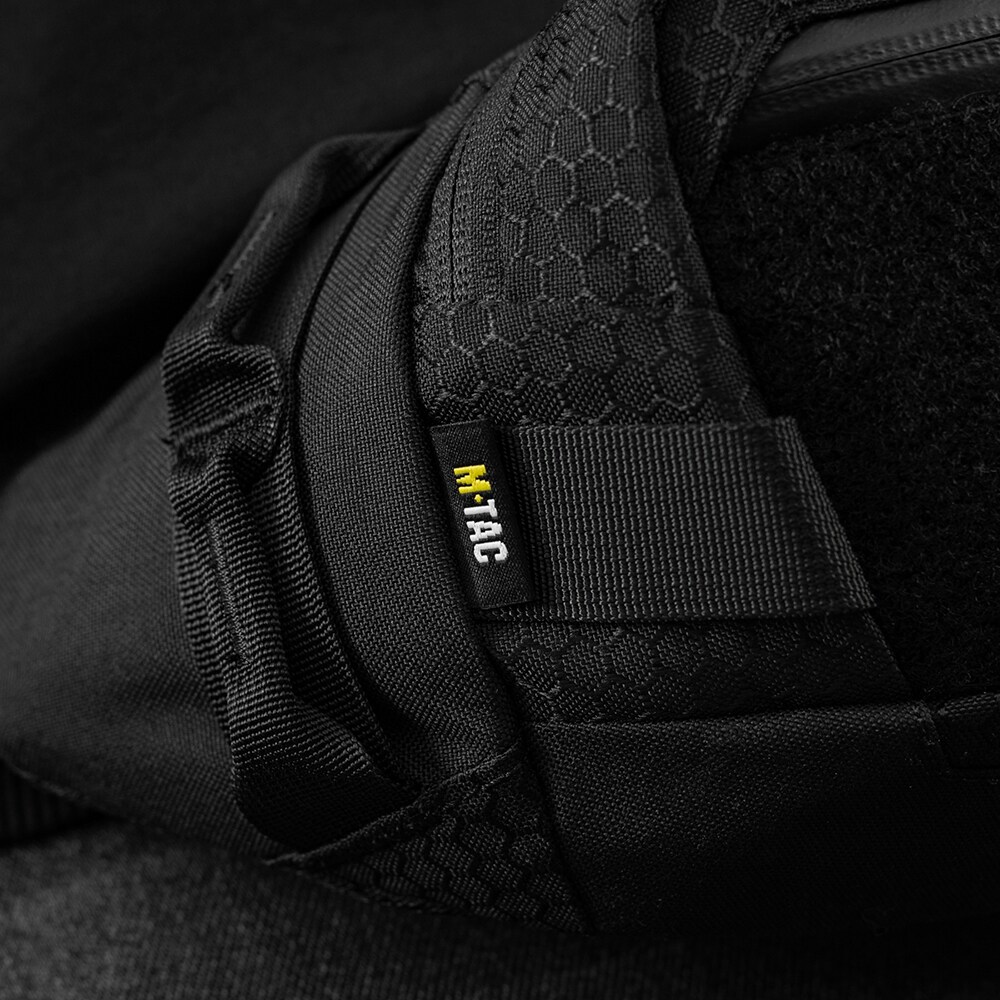 M-Tac Tactical Waist Bag Hex övtáska - Black