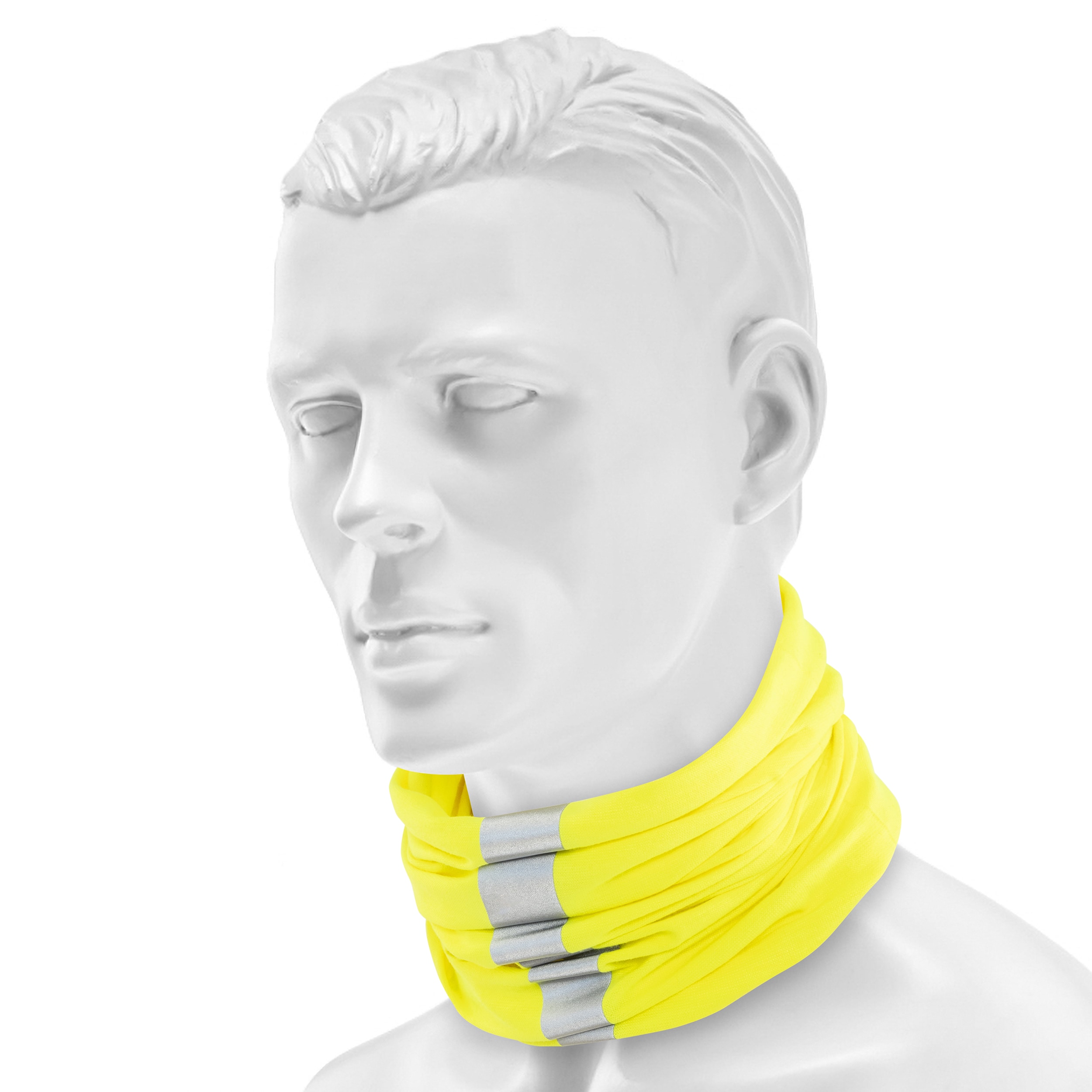 Buff Safety Original Ecostretch Reflective védőkendő - Yellow Fluor