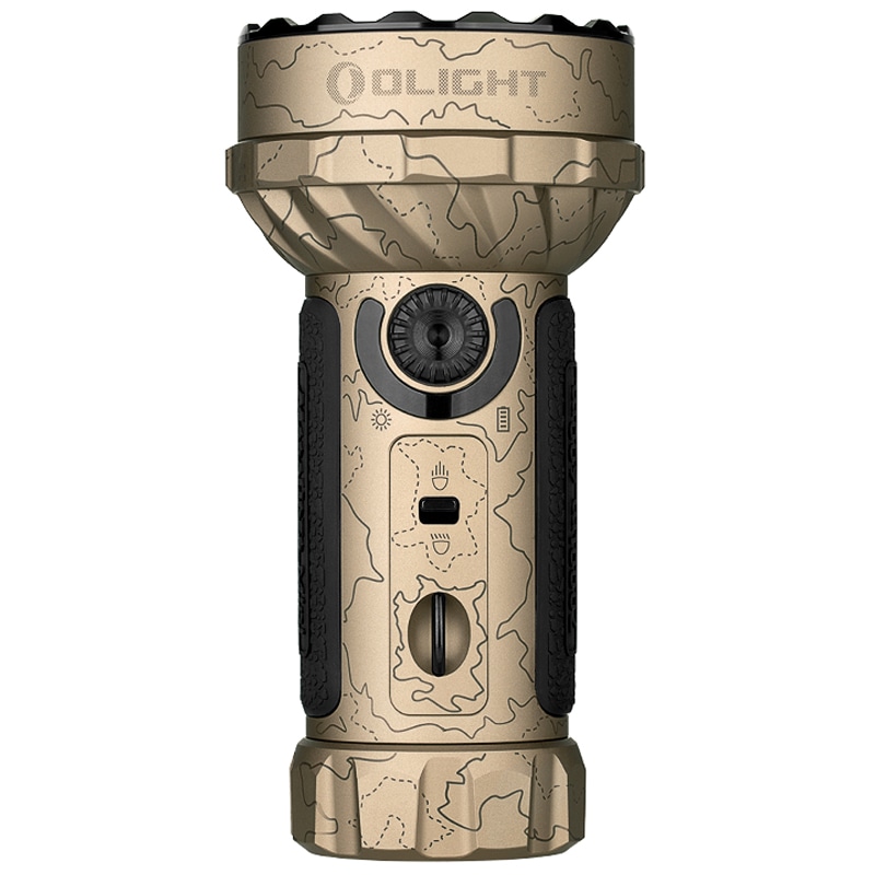 Olight Marauder Mini újratölthető zseblámpa Desert Terrain - 7000 lumen, hatótávolság 600 m