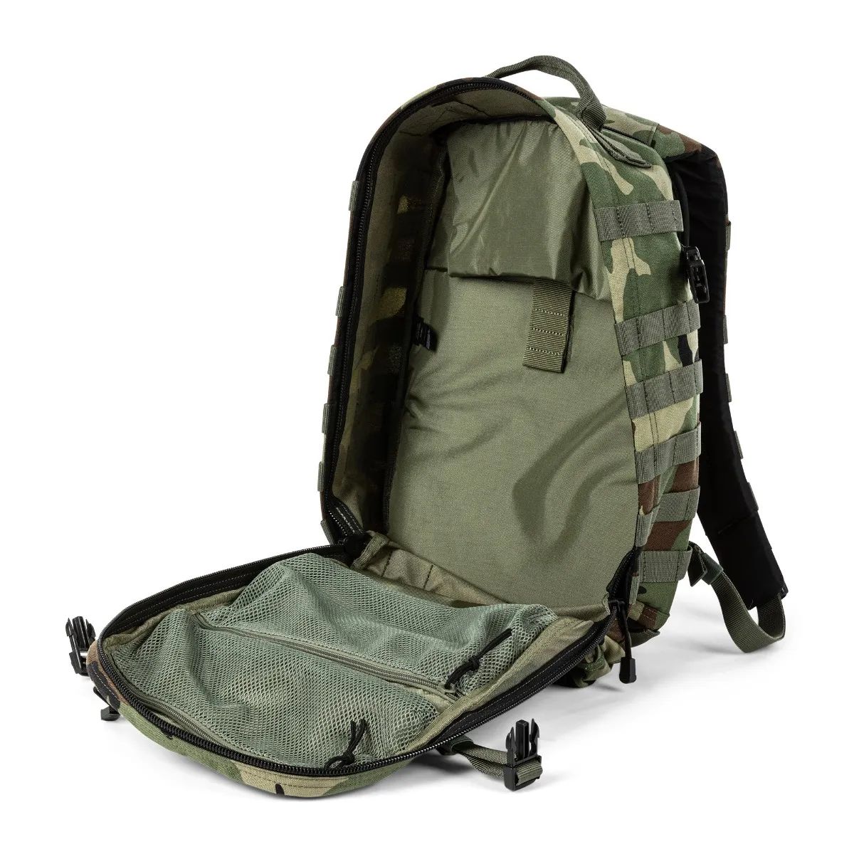 5.11 RUSH12 2.0 Backpack hátizsák 24 l - Woodland
