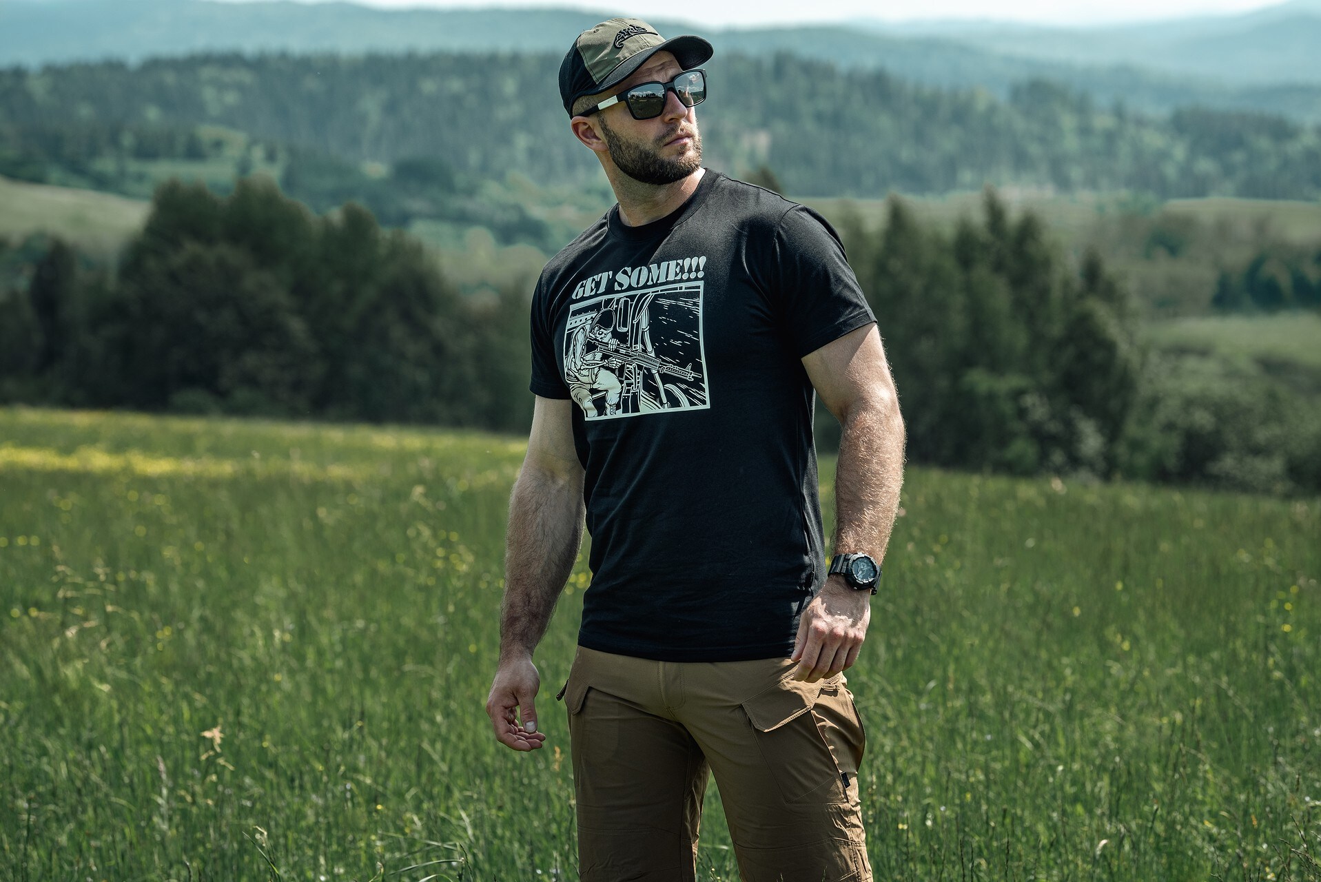 Helikon Get Some! T-shirt póló - Black