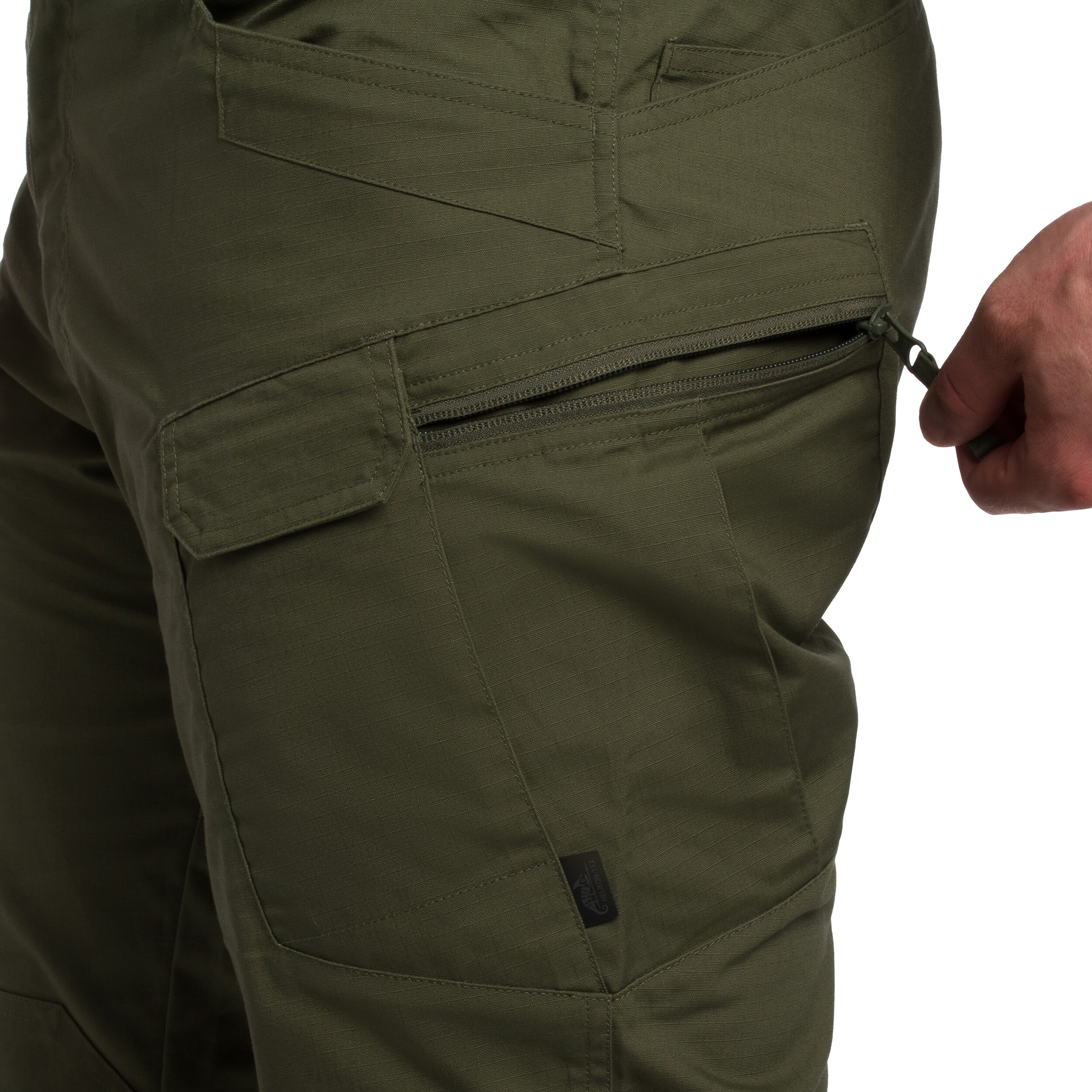 Helikon UTP PolyCotton Stretch Rip-Stop nadrág - Olive Green