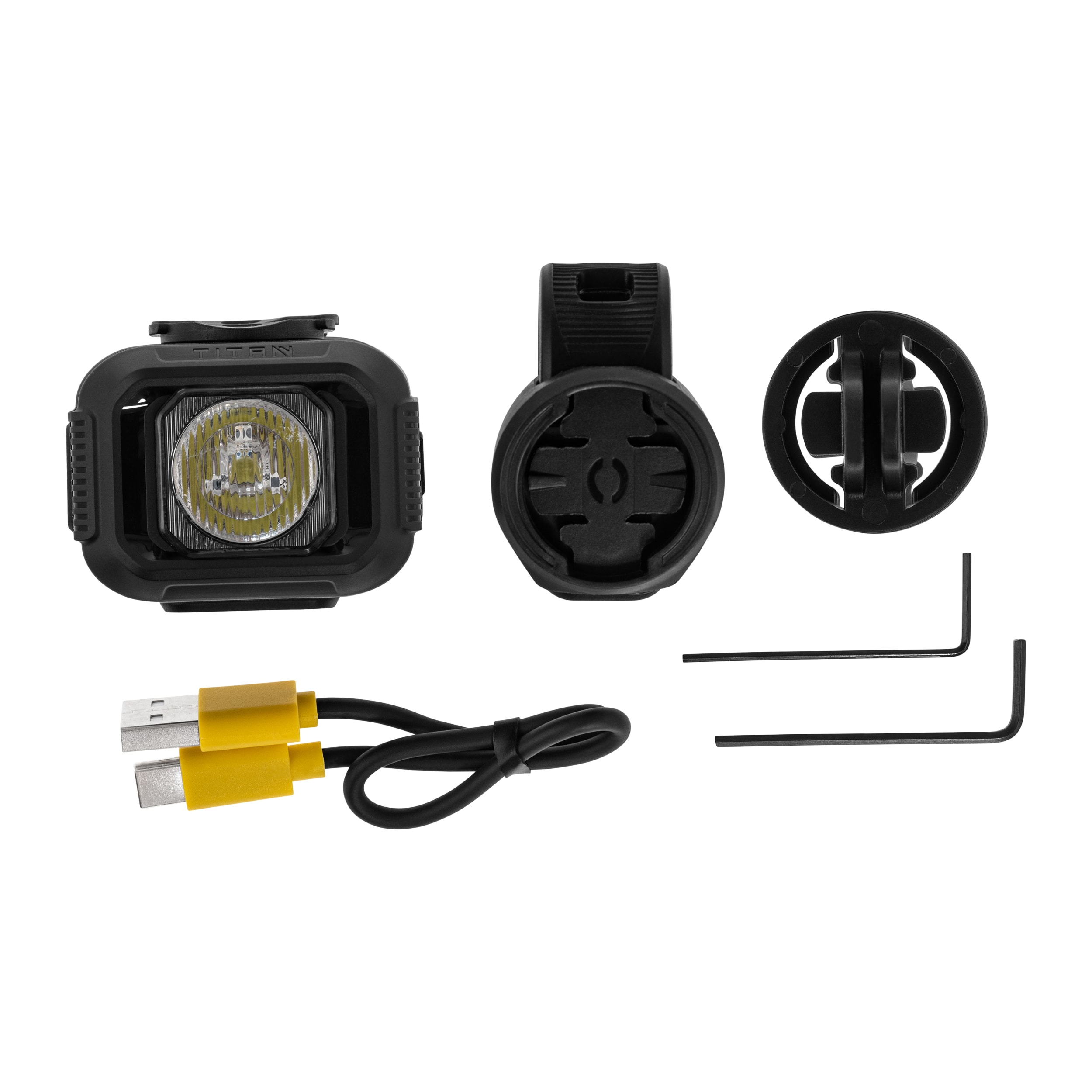 Moon Titan Mini kerékpár első lámpa Black - 700 lumen