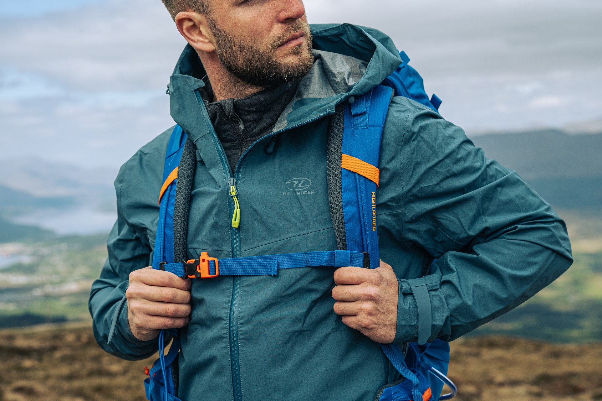 Highlander Outdoor Vega Men hátizsák 40 l - Sky Blue