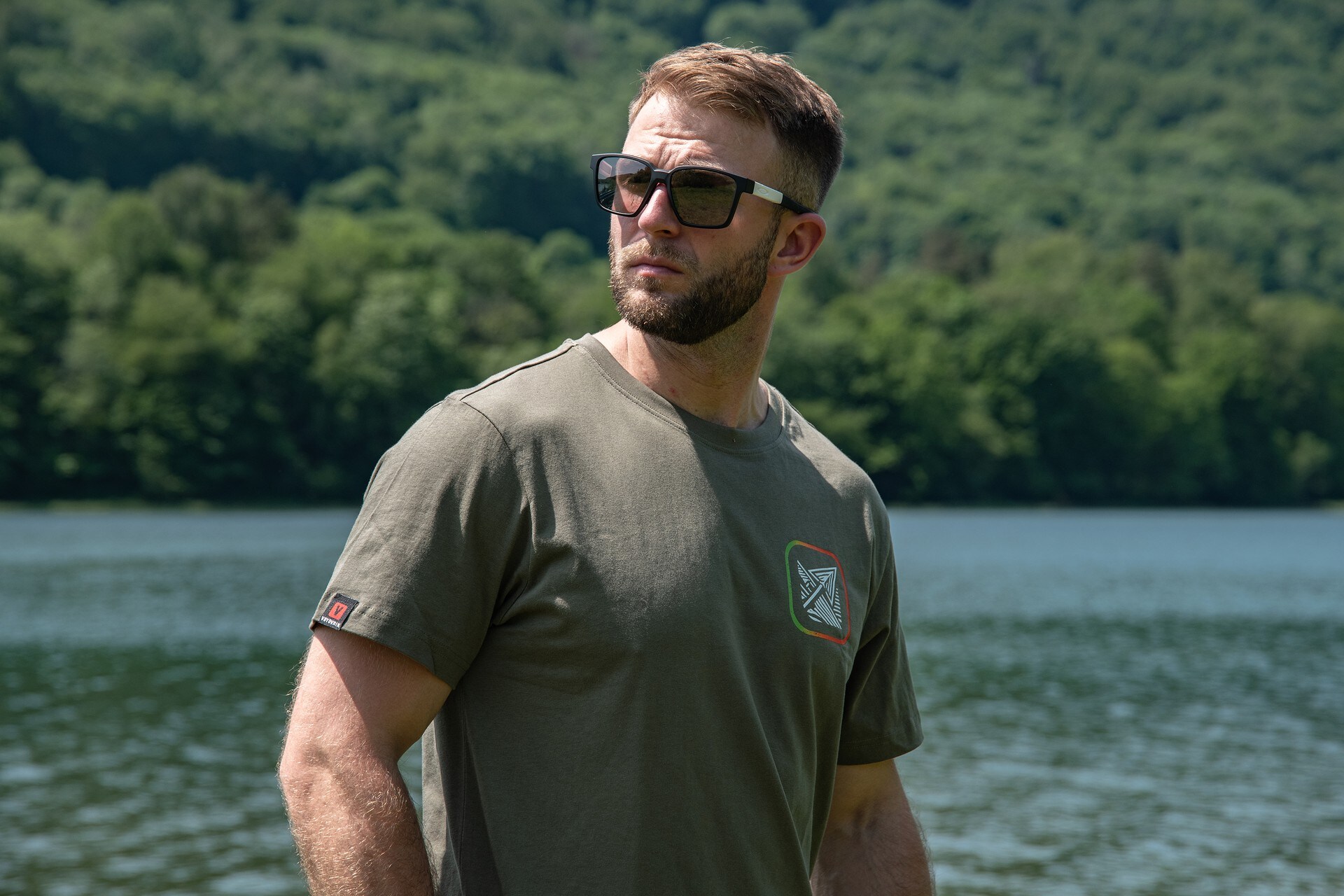 Voyovnik Trail Arrow T-shirt póló - Olive