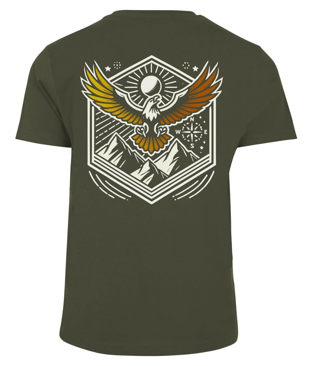 Voyovnik Summit Wings T-shirt póló - Olive
