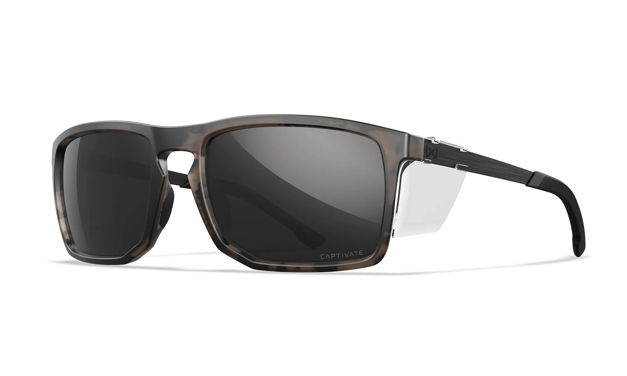 Wiley X Axe taktikai szemüveg - Captivate Polarized Black Mirror/Matte Tortoise Brown