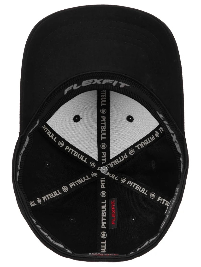 Pitbull Full Cap Youth Logo baseball sapka - Black