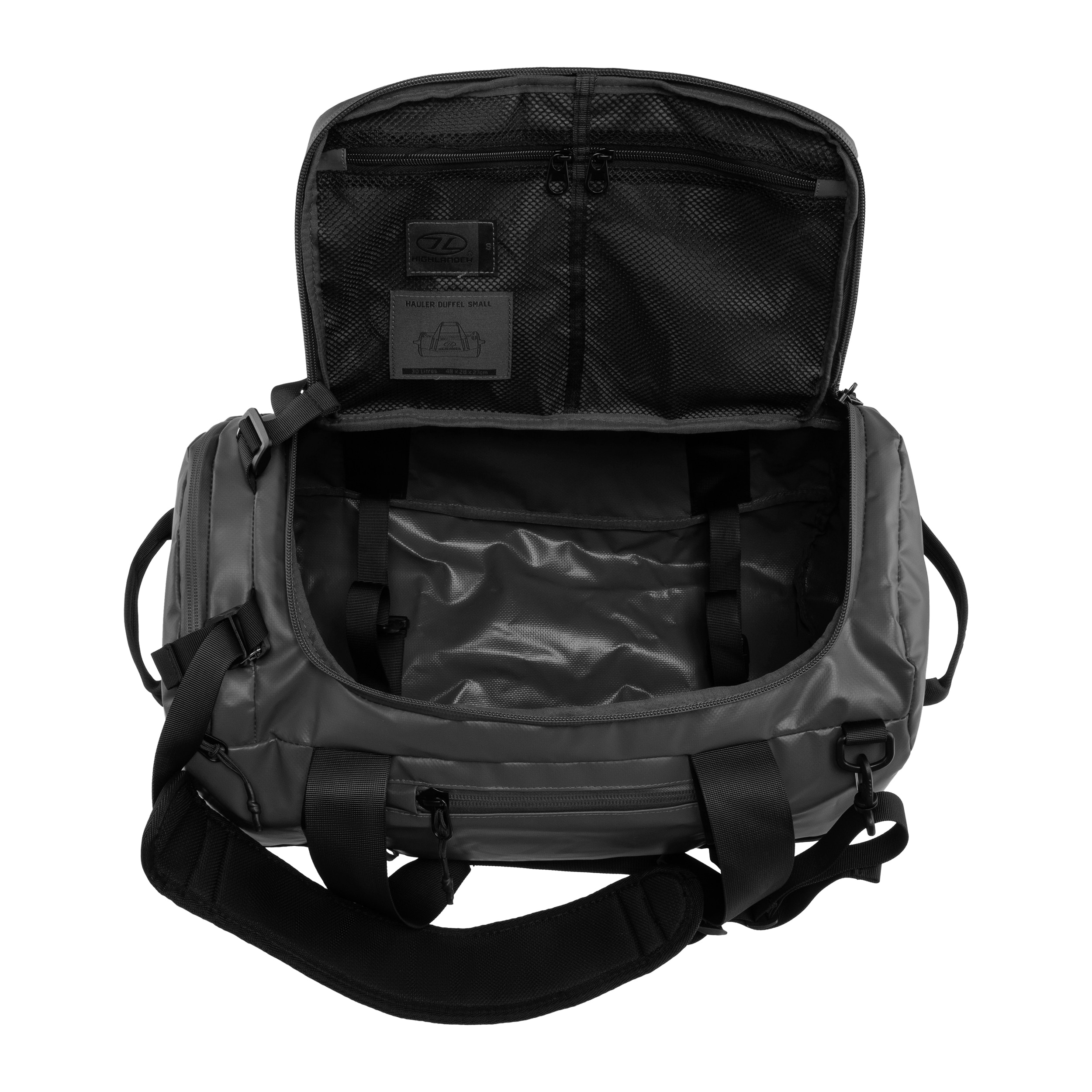 Highlander Outdoor Hauler Duffel táska 30 l - Dark Grey