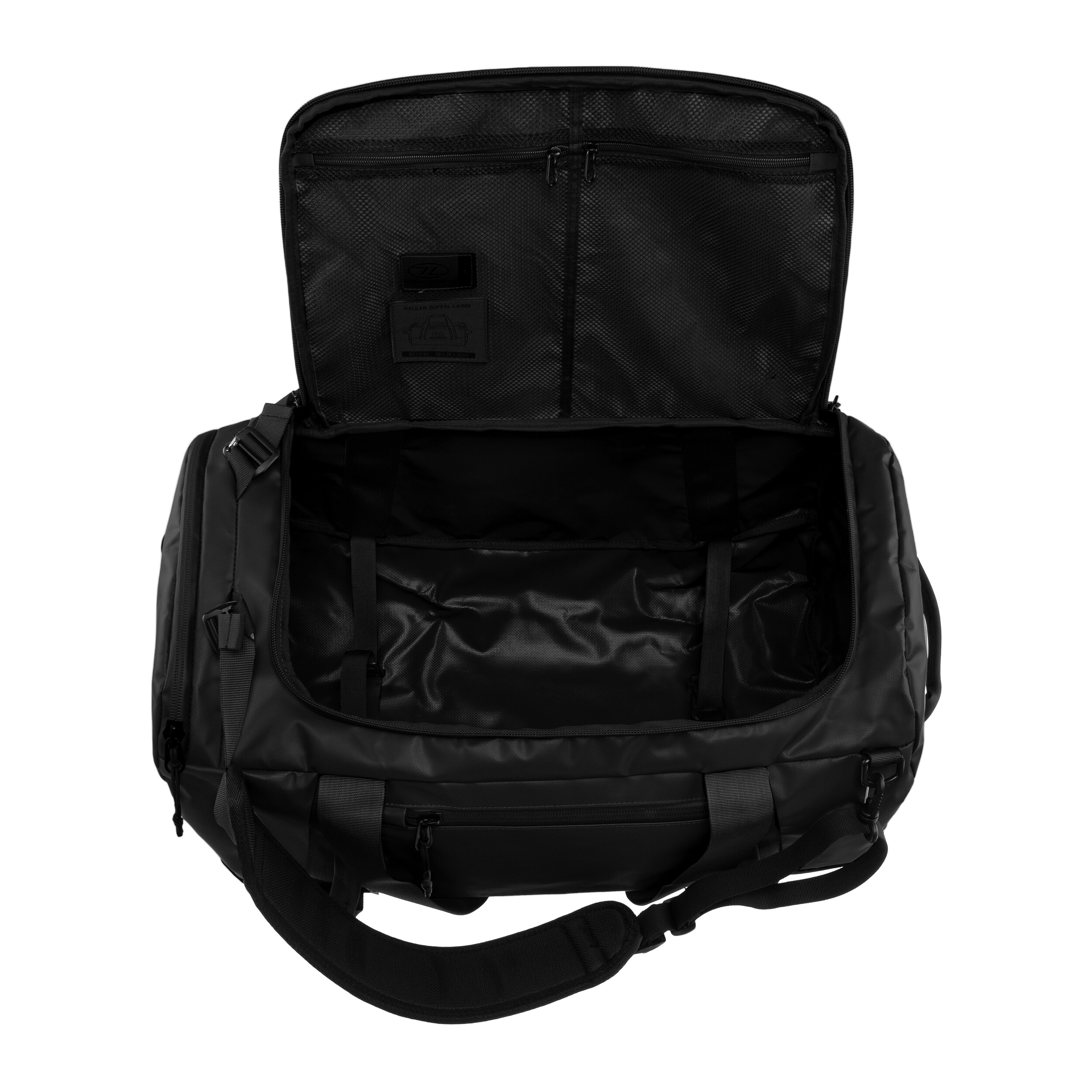 Highlander Outdoor Hauler Duffel táska 65 l - Black