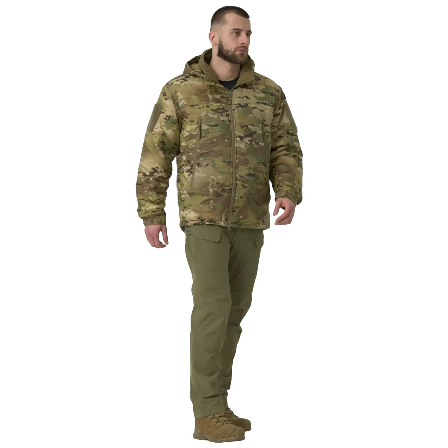 Helikon Level 7 Nylon kabát - MultiCam