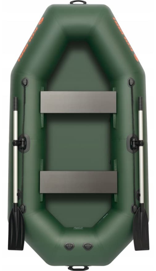 Kolibri K-240T gumicsónak feltekerhető padlóval és motorállvánnyal - Green