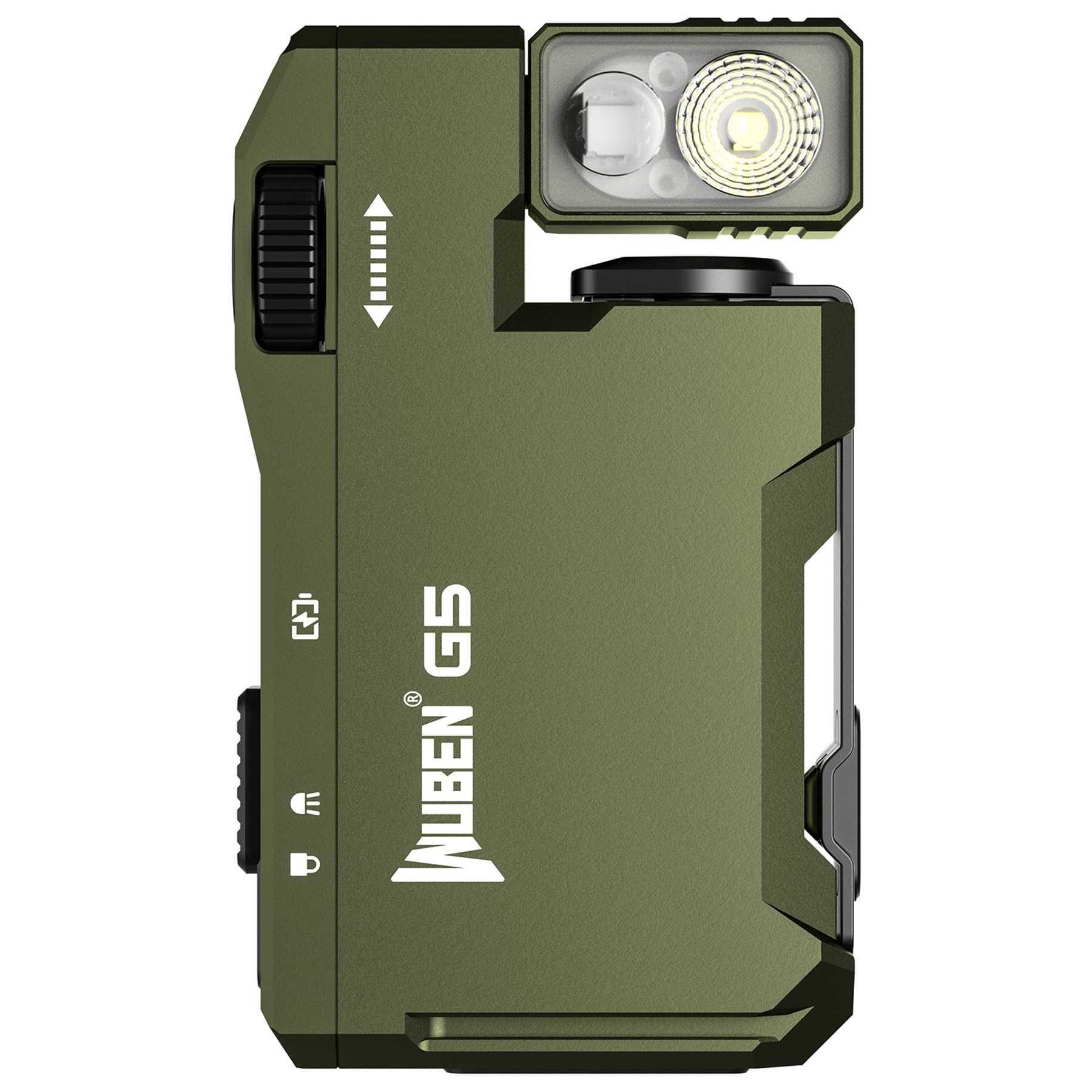 Wuben G5 zseblámpa 400 lumen - Army Green
