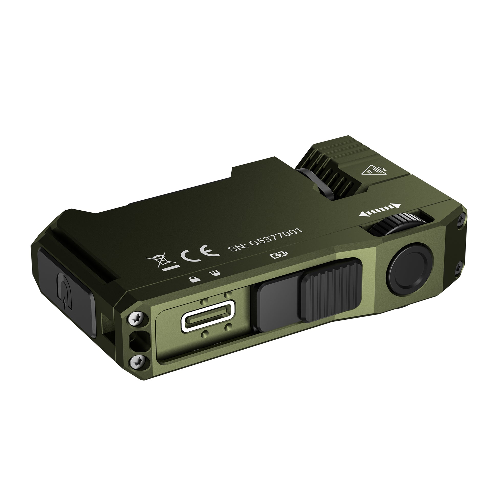 Wuben G5 zseblámpa 400 lumen - Army Green
