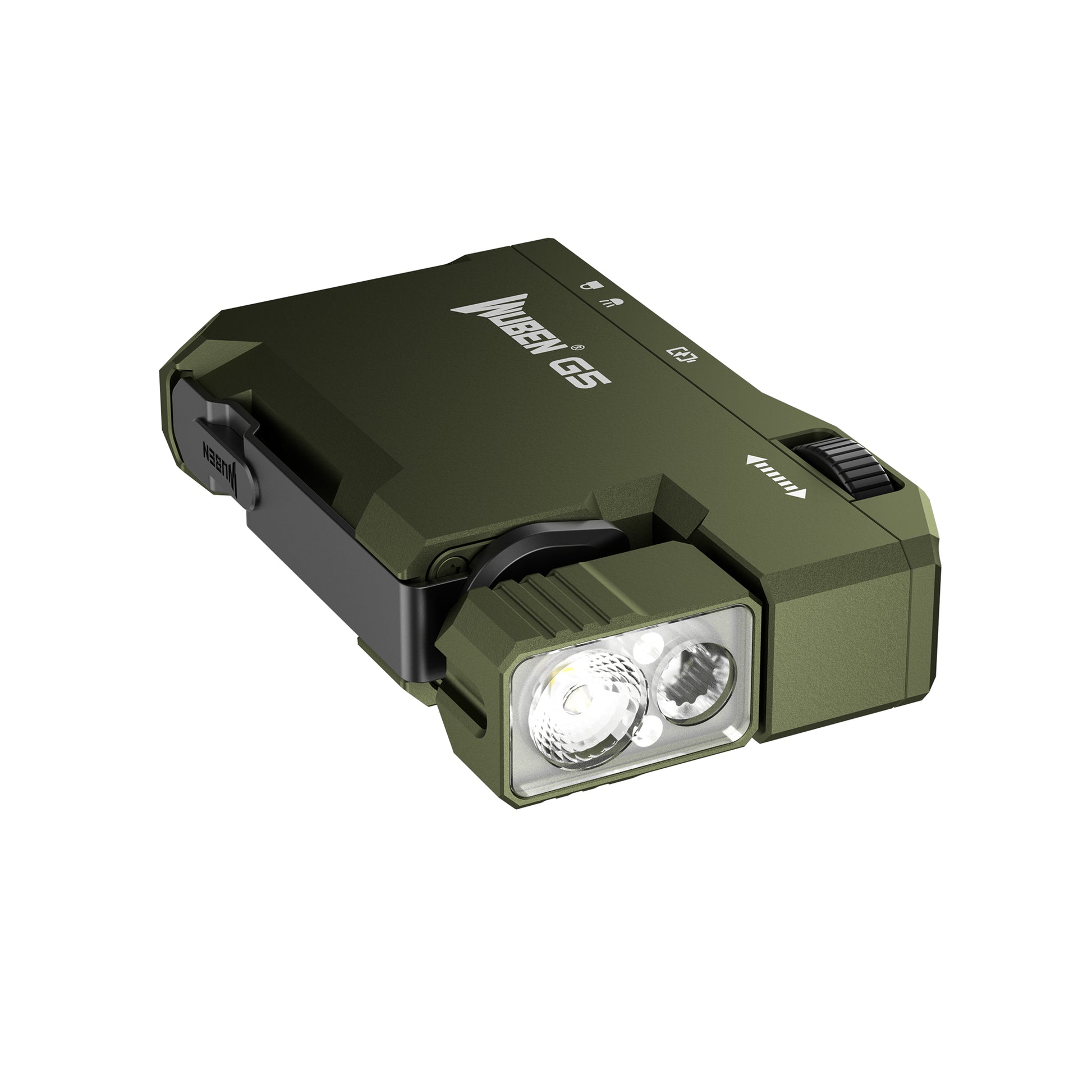 Wuben G5 zseblámpa 400 lumen - Army Green
