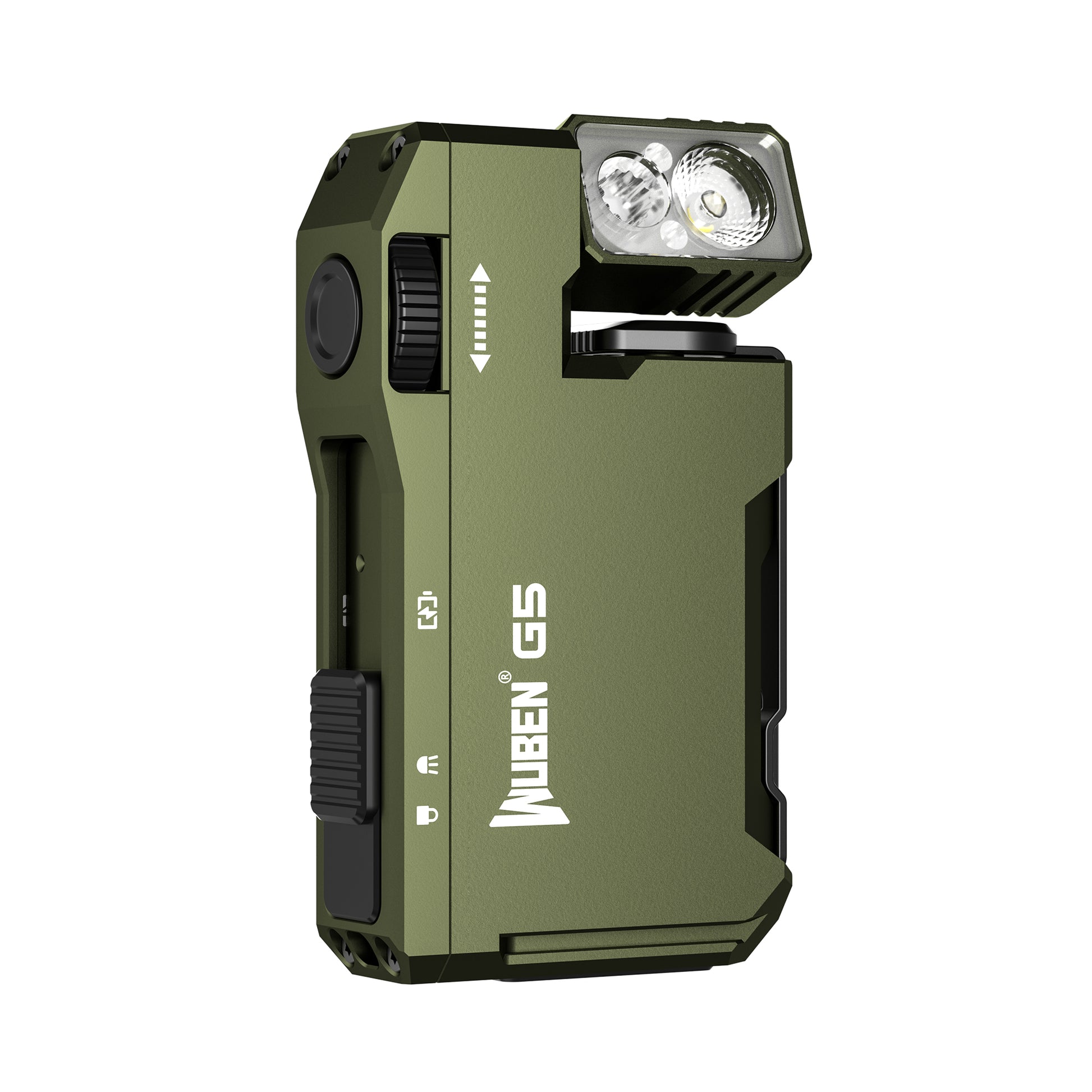 Wuben G5 zseblámpa 400 lumen - Army Green