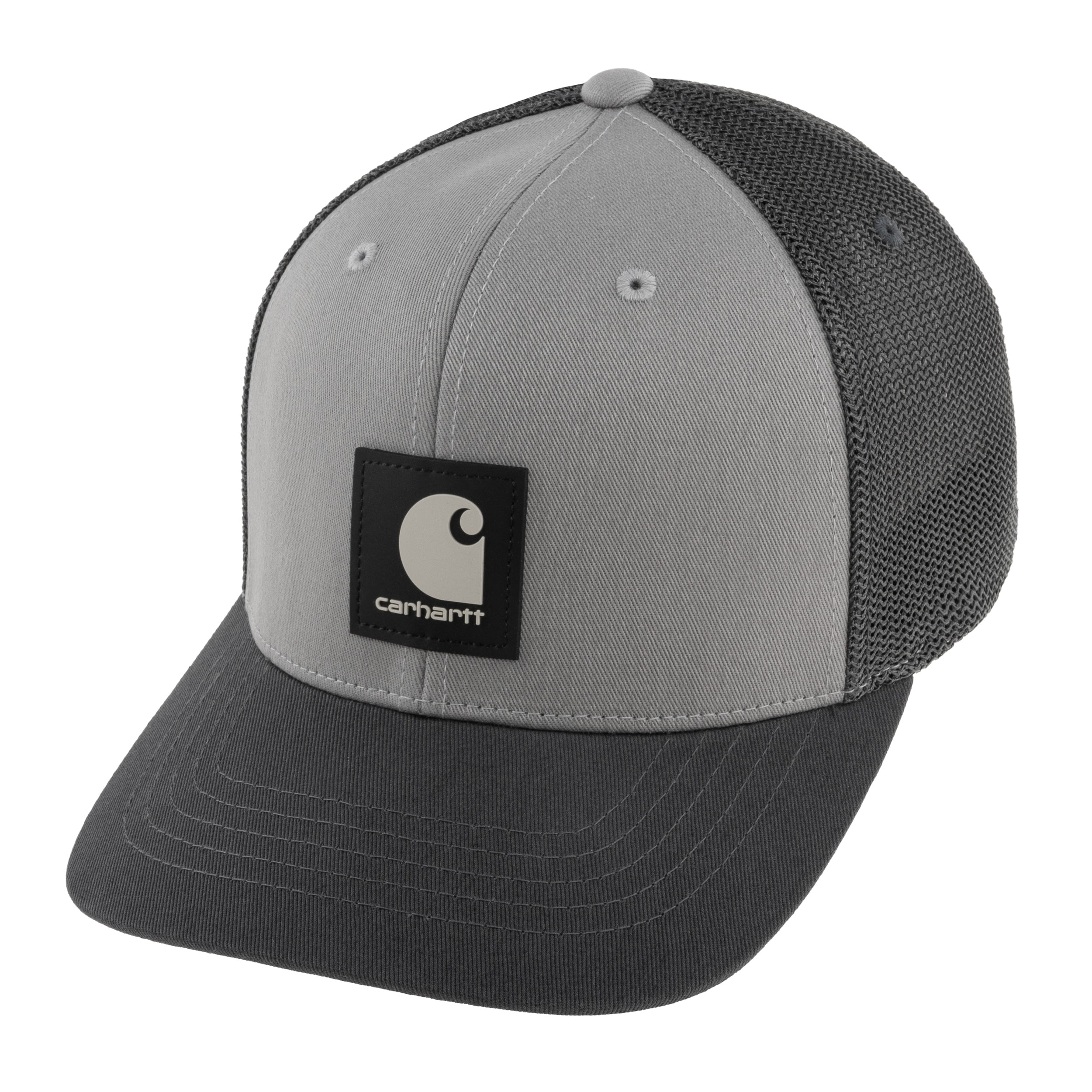 Carhartt Twill Mesh Back Logo baseball sapka - Asphalt